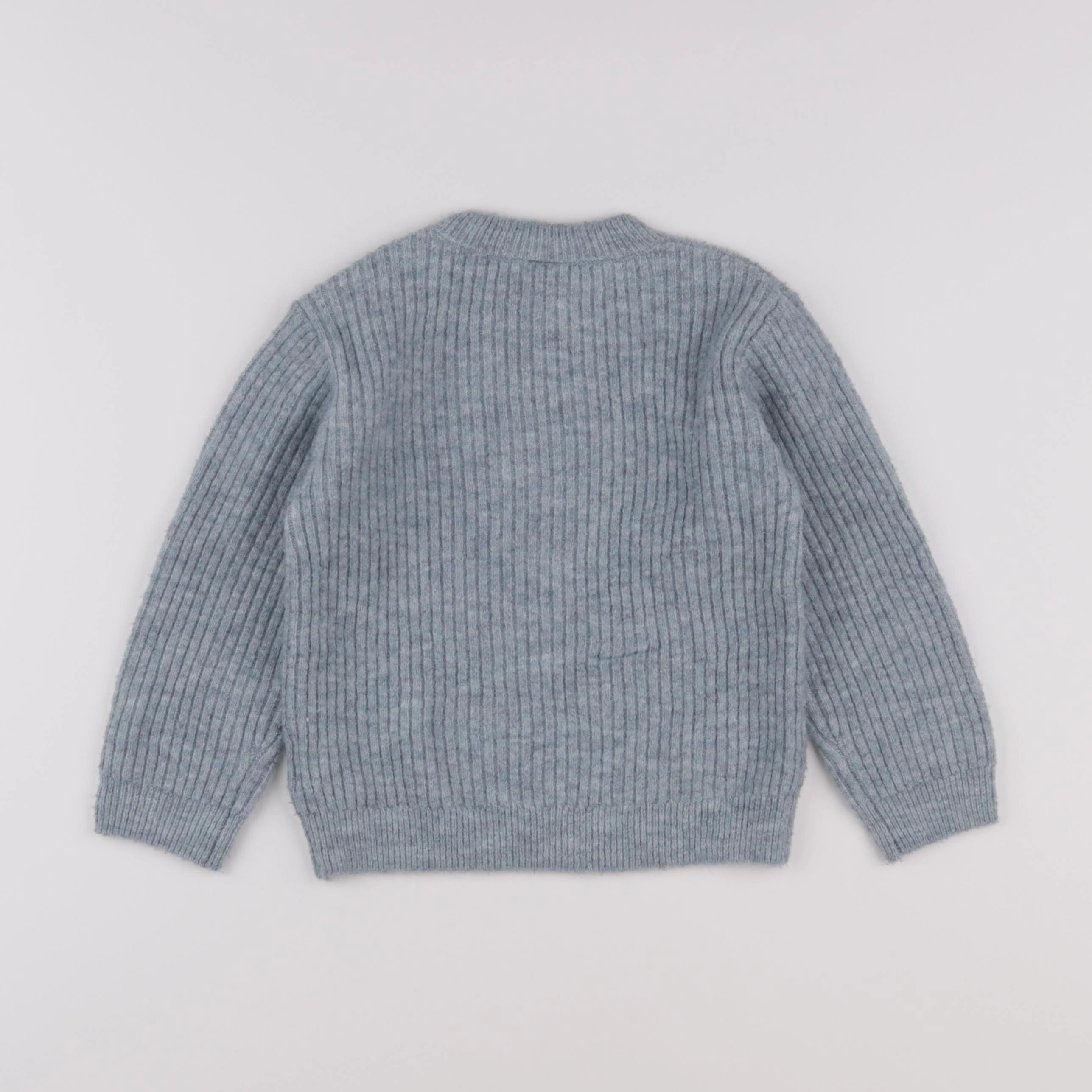 H&M - pull bleu - 2/3 ans