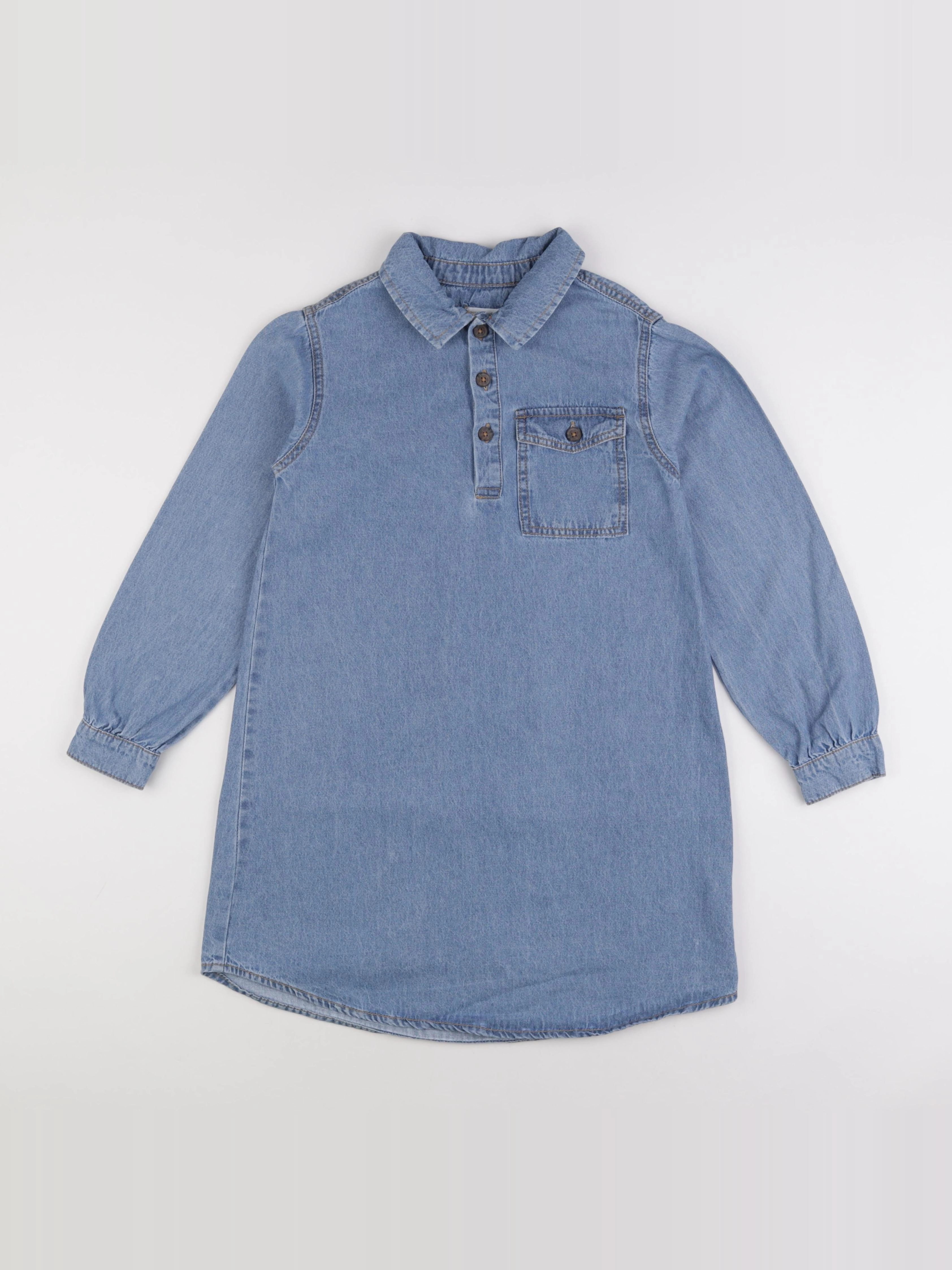 Vertbaudet - robe bleu - 10 ans