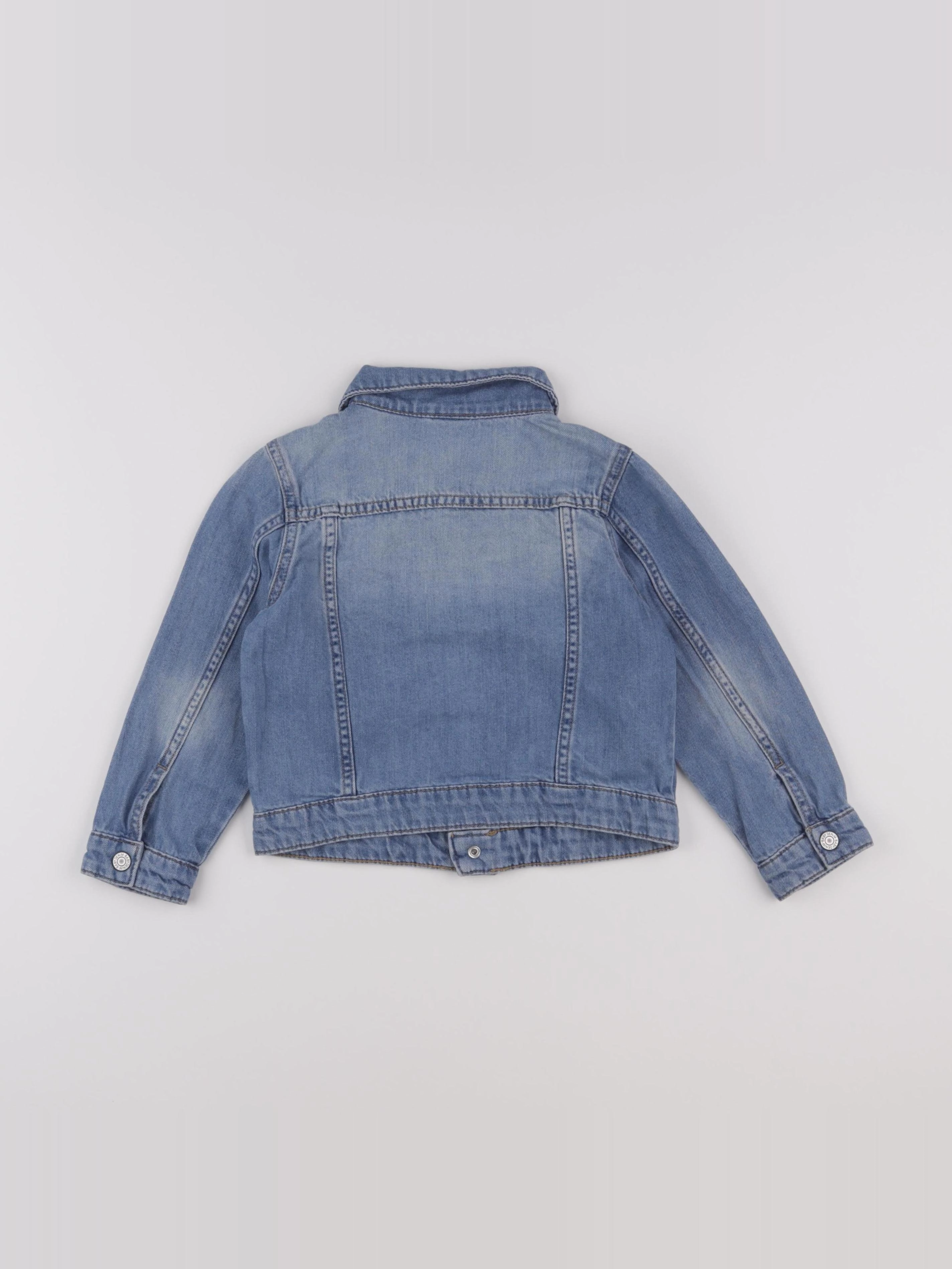 H&M - veste bleu - 3/4 ans
