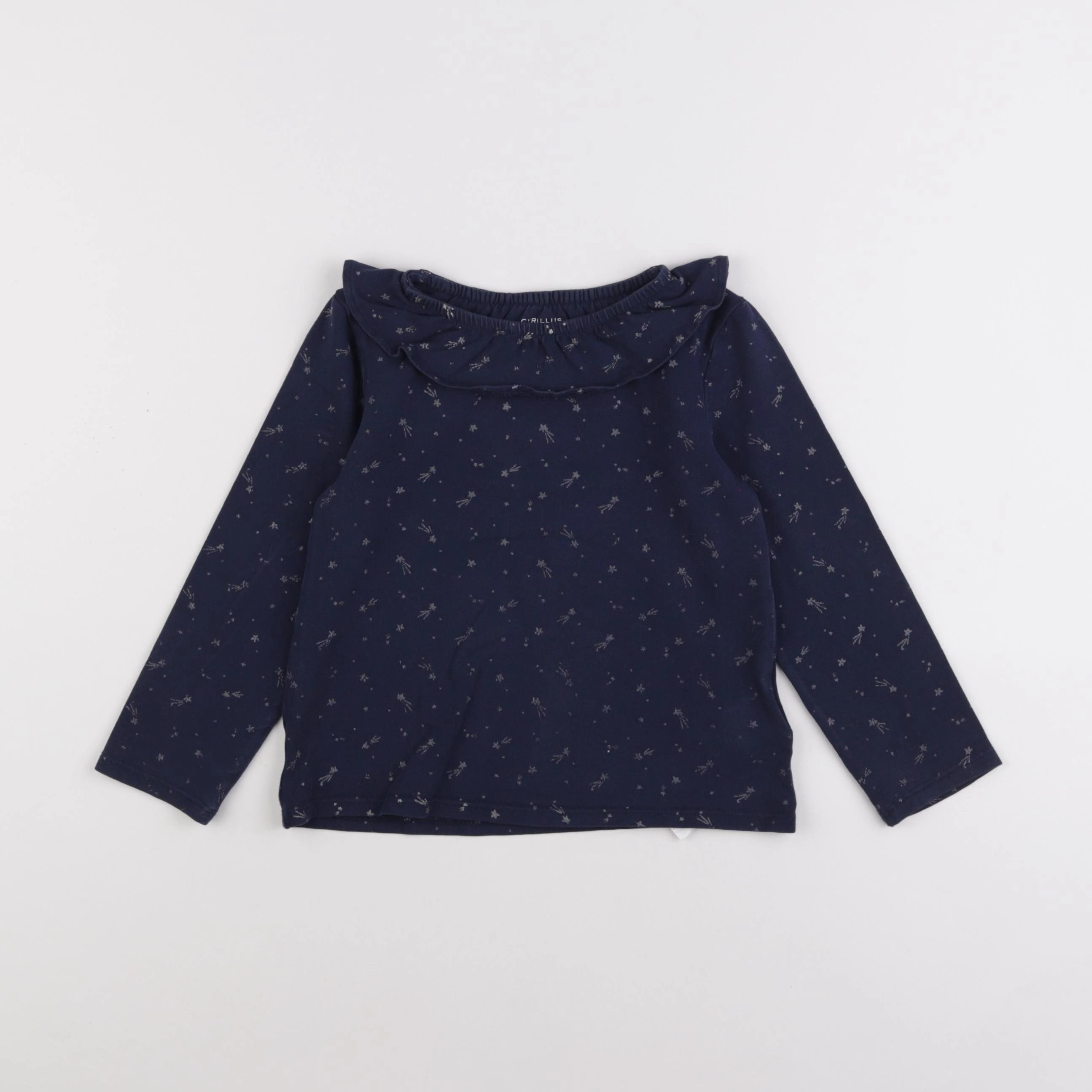 Cyrillus - tee-shirt bleu - 6 ans