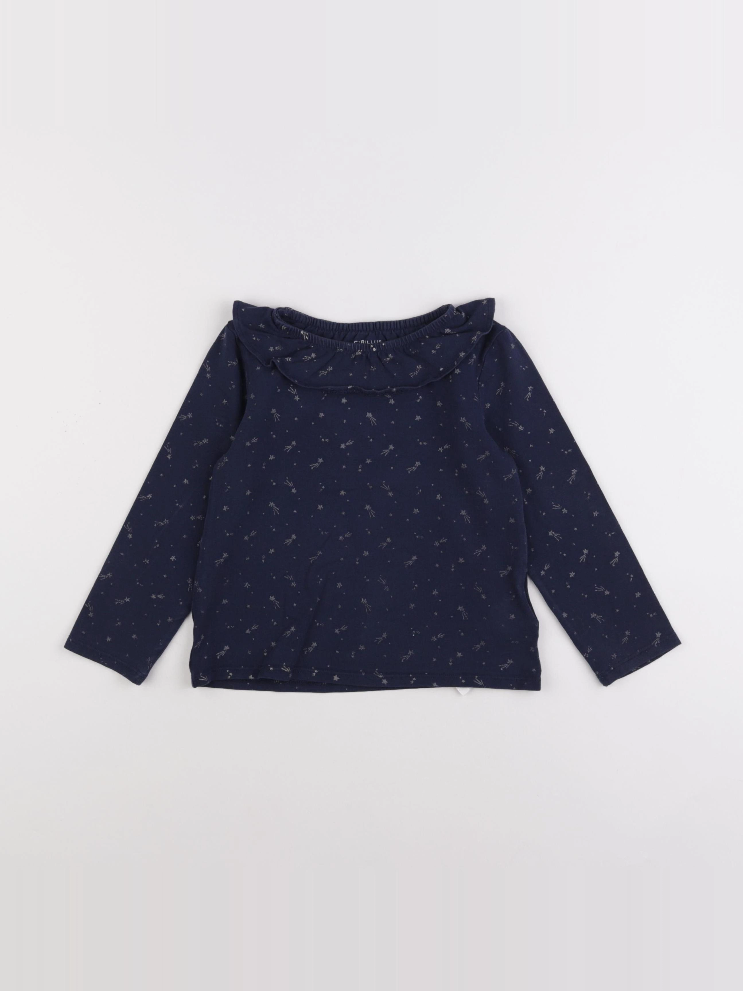 Cyrillus - tee-shirt bleu - 6 ans