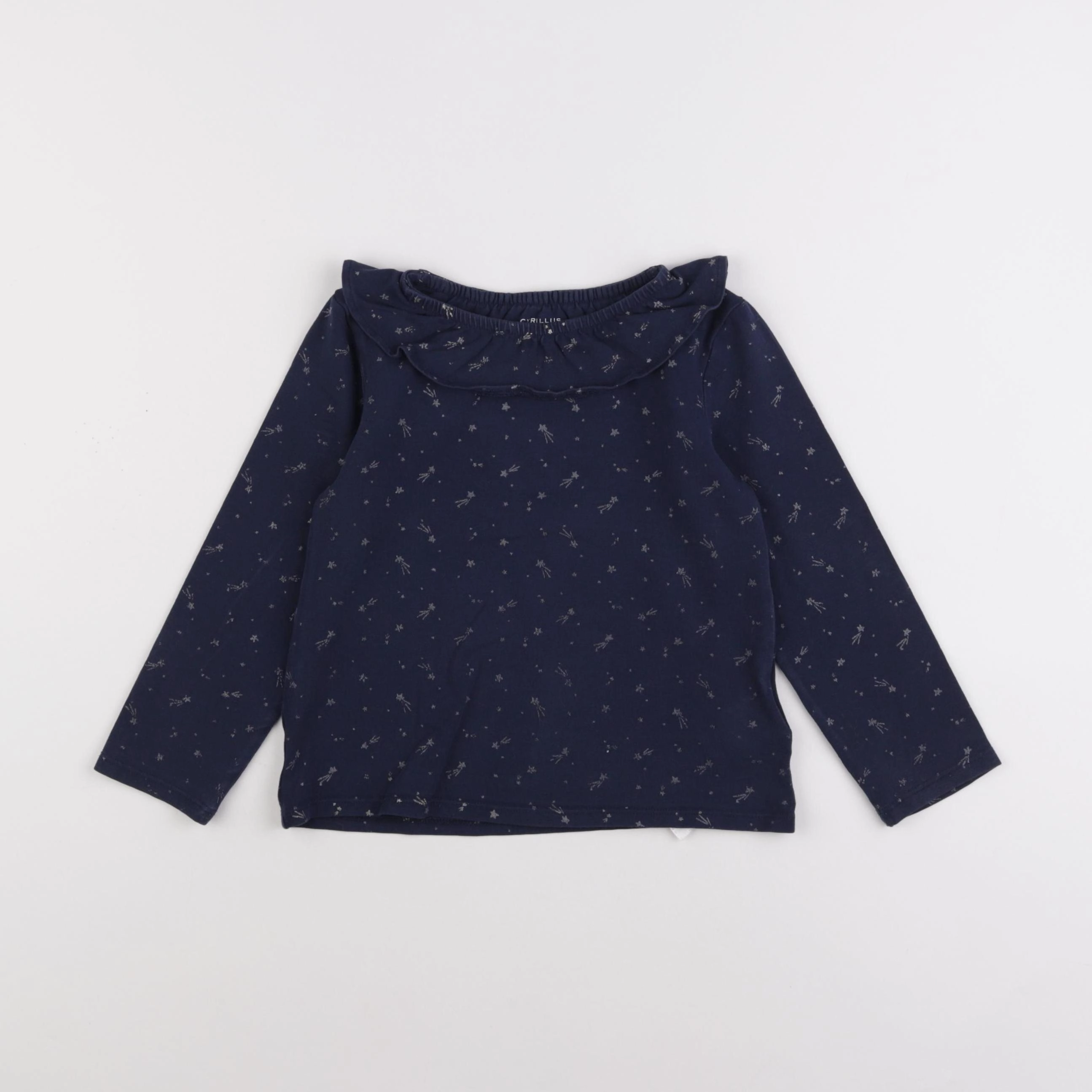 Cyrillus - tee-shirt bleu - 6 ans