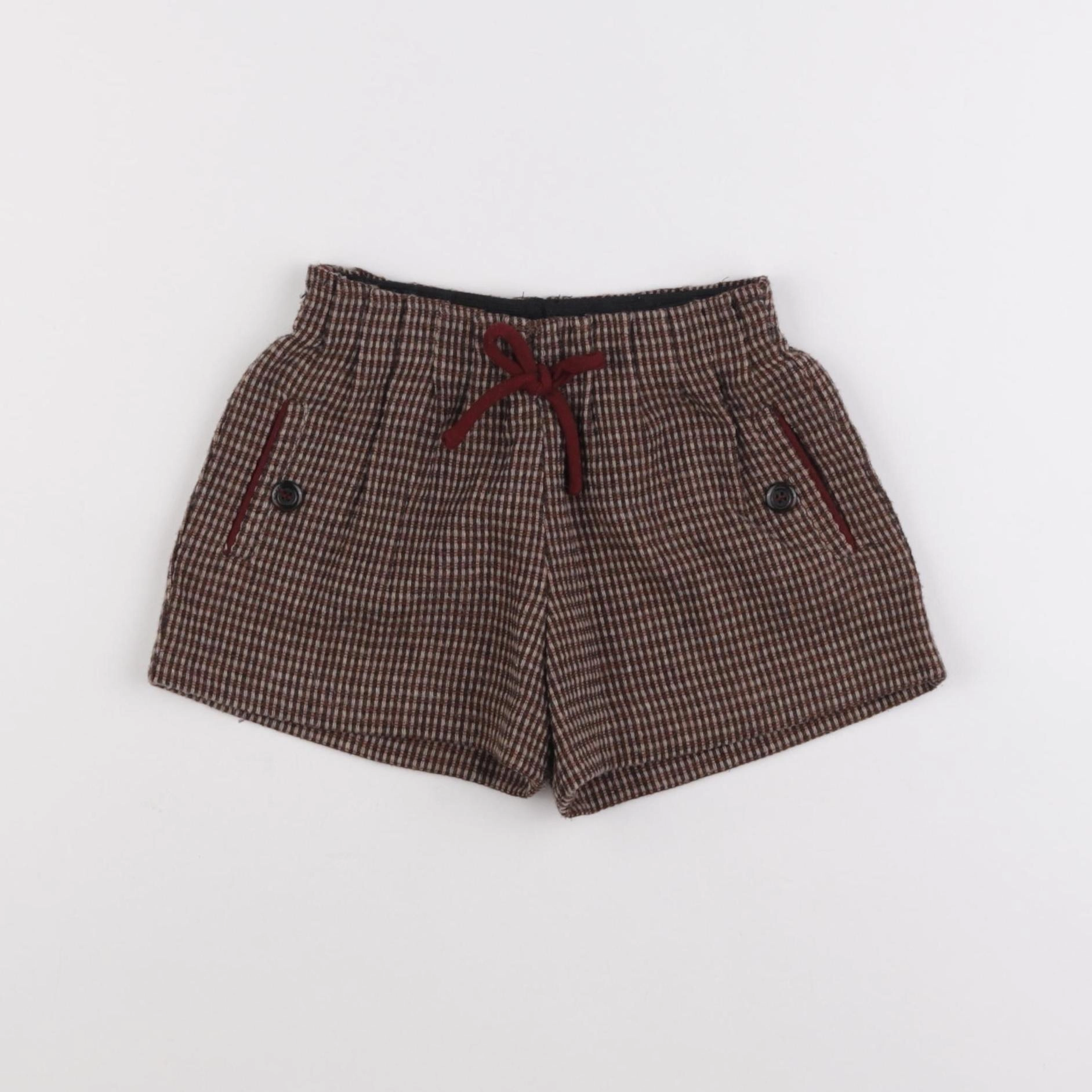 Zara - short marron - 3/4 ans
