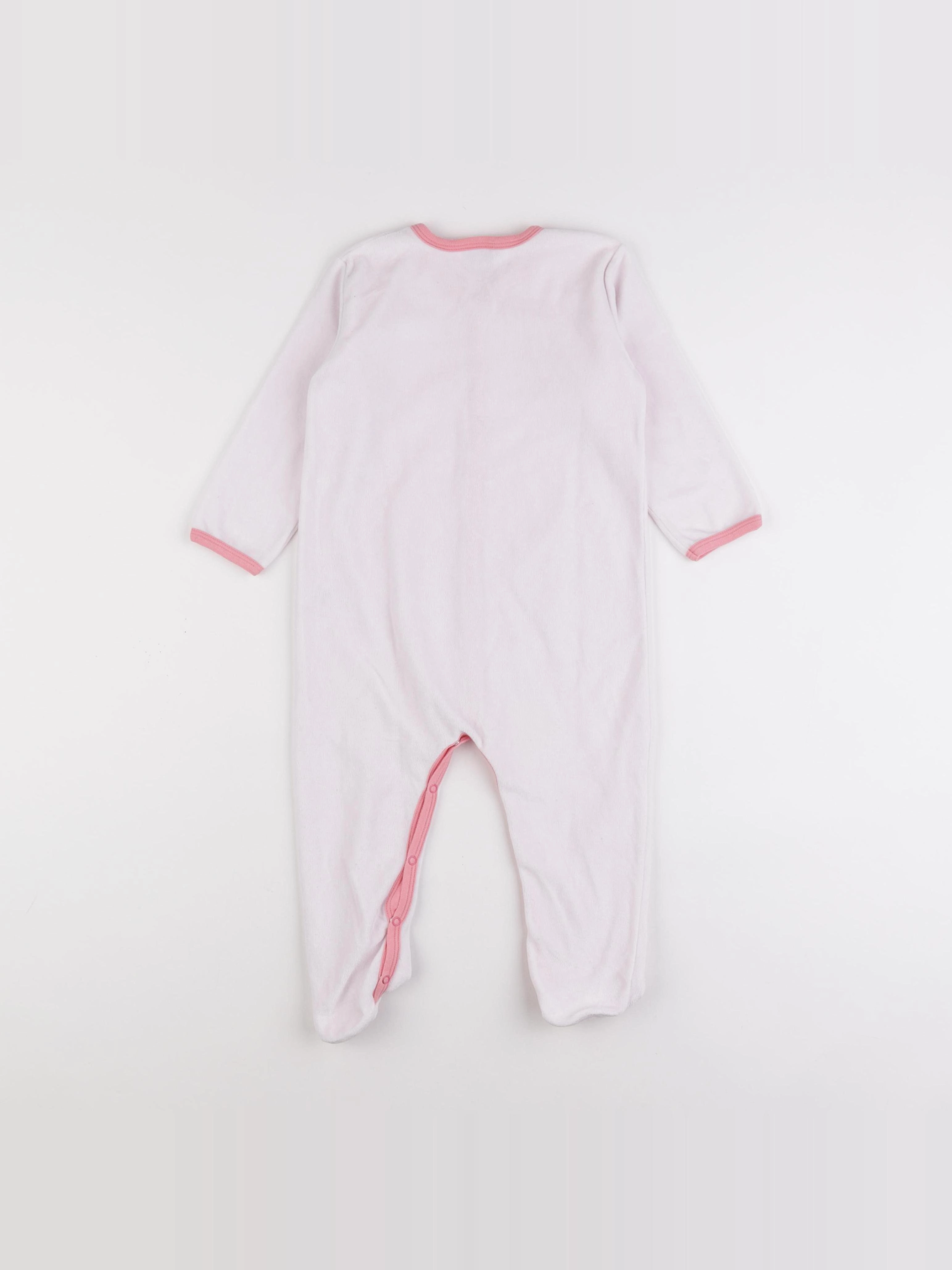 Petit Bateau - pyjama rose - 24 mois