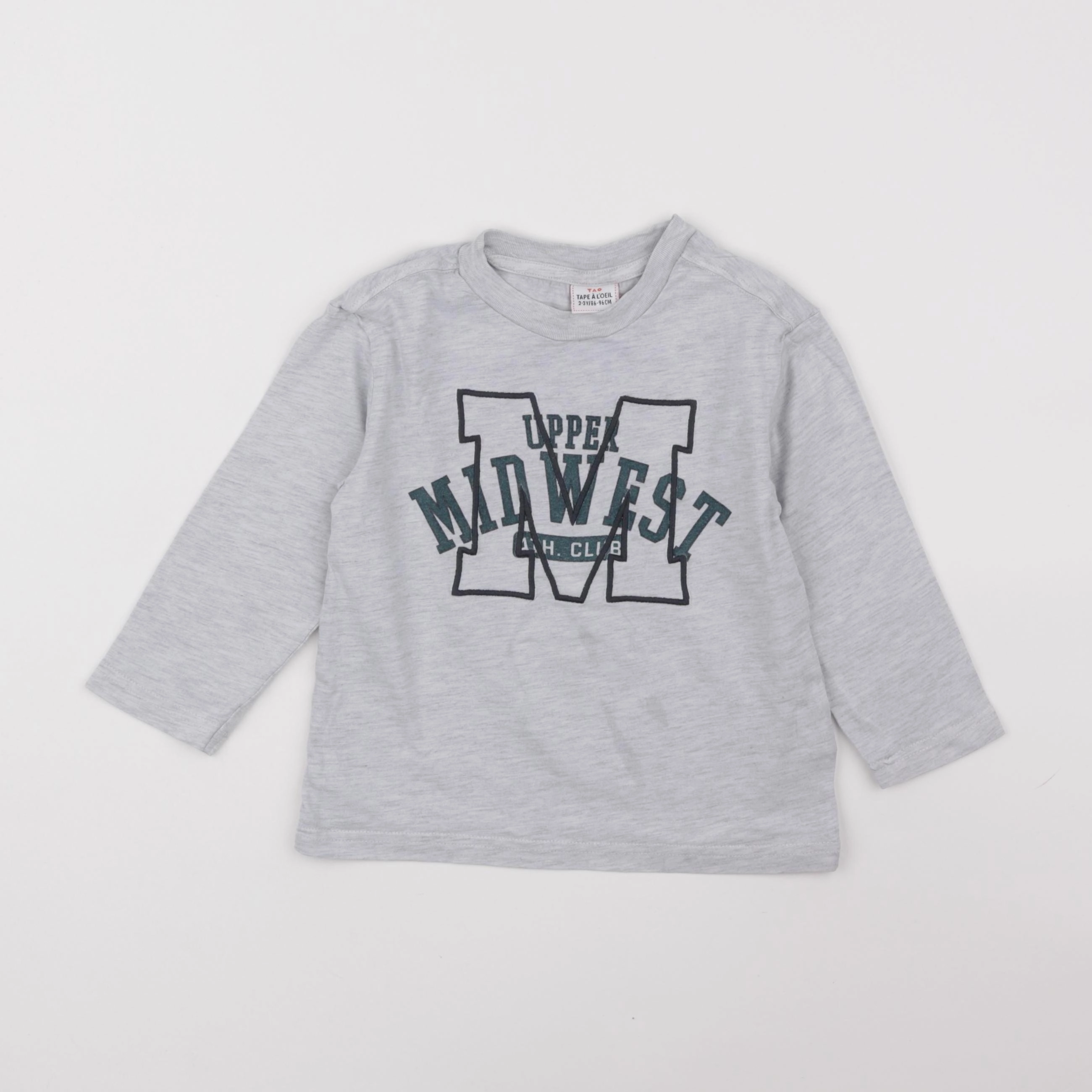 Tape à l'oeil - tee-shirt gris - 2/3 ans