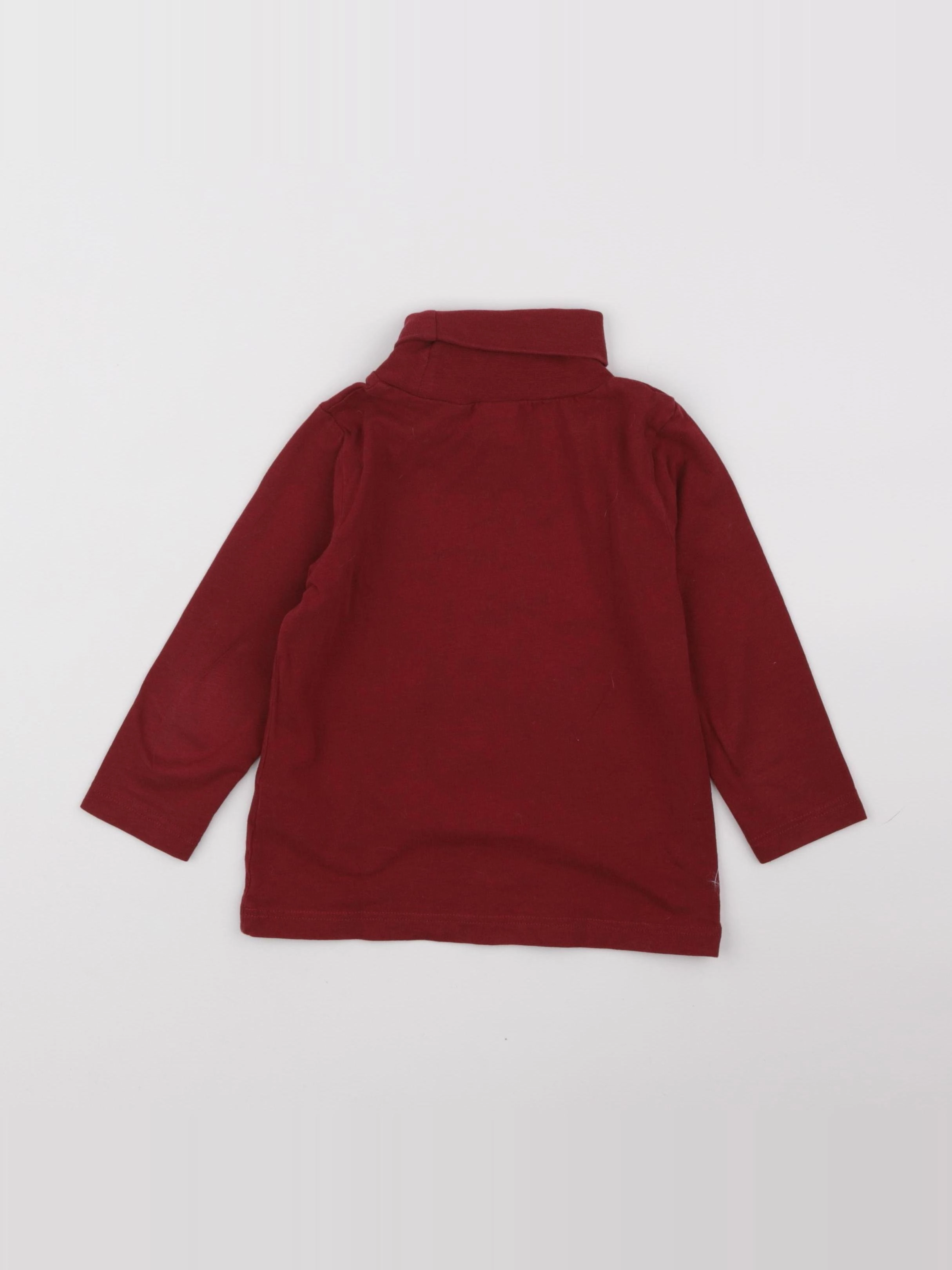 Tape à l'oeil - sous-pull rouge - 2/3 ans