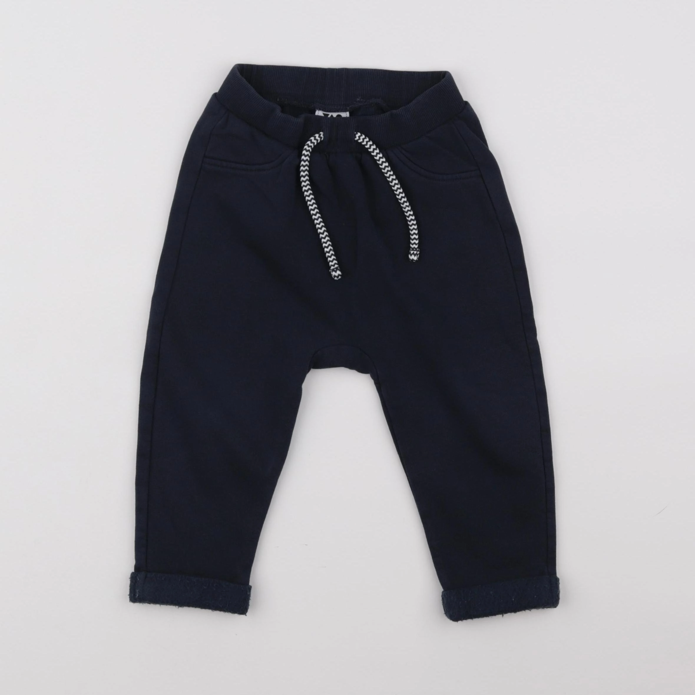 Tape à l'oeil - jogging doublé bleu - 24 mois