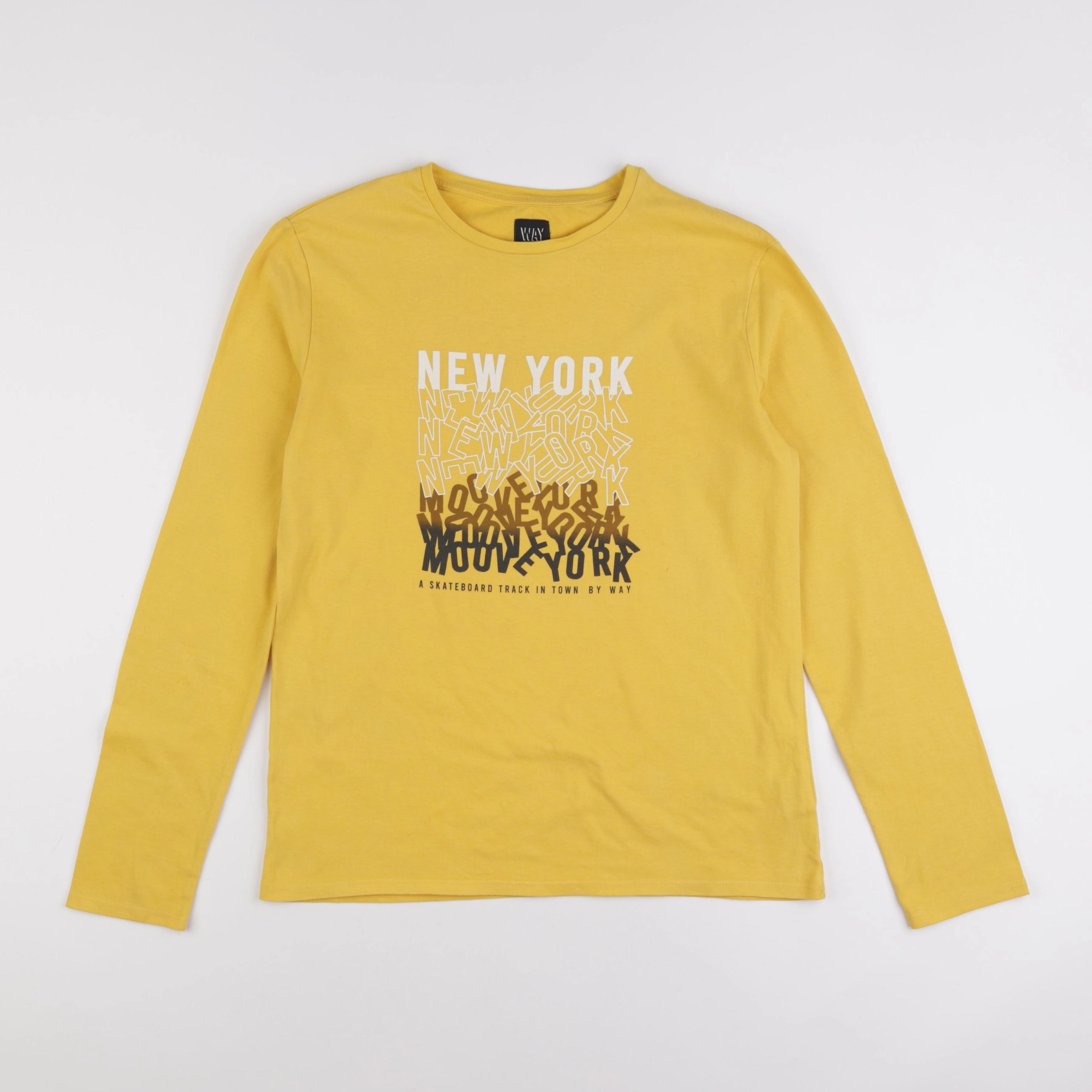 IKKS - tee-shirt jaune - 16 ans