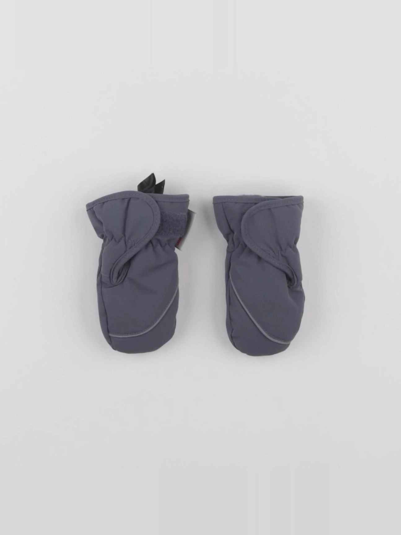 H&M - moufles gris - 3/6 mois