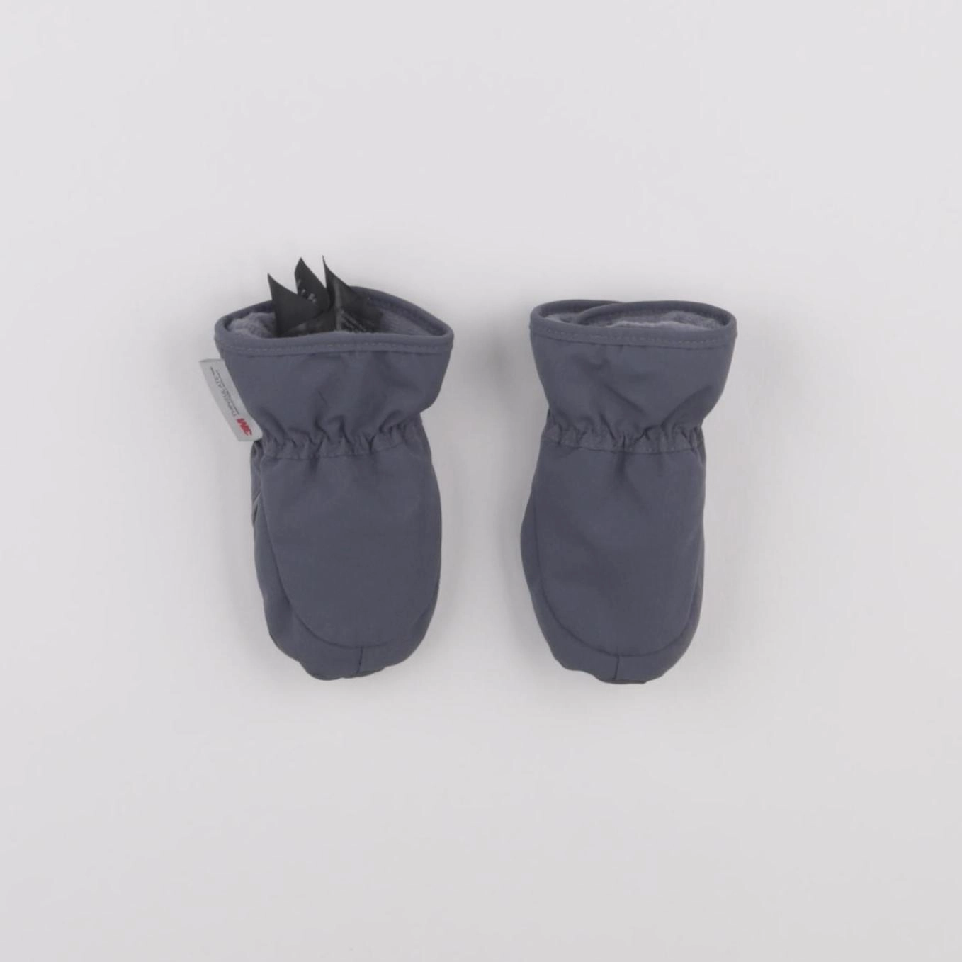 H&M - moufles gris - 3/6 mois