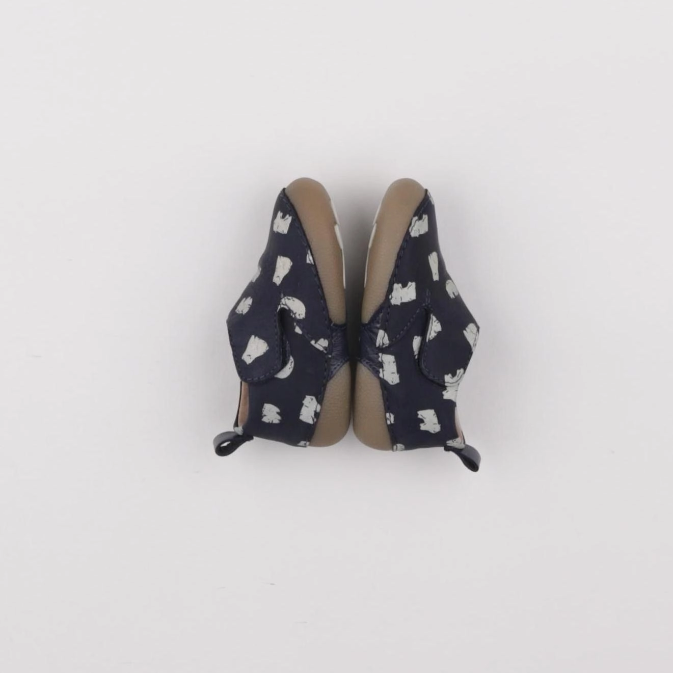 Vertbaudet - chaussons bleu - pointure 18
