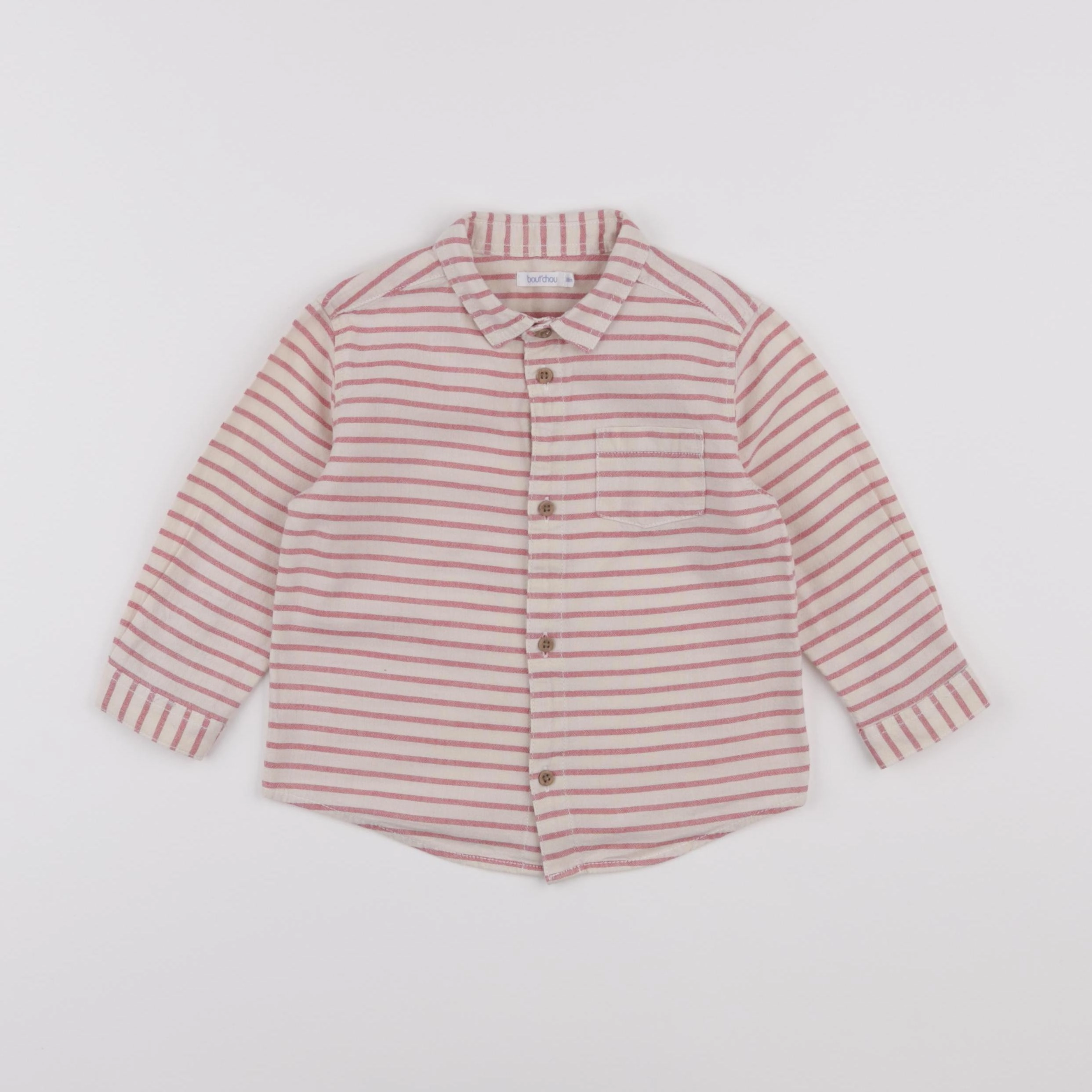 Boutchou - chemise multicolore - 18 mois