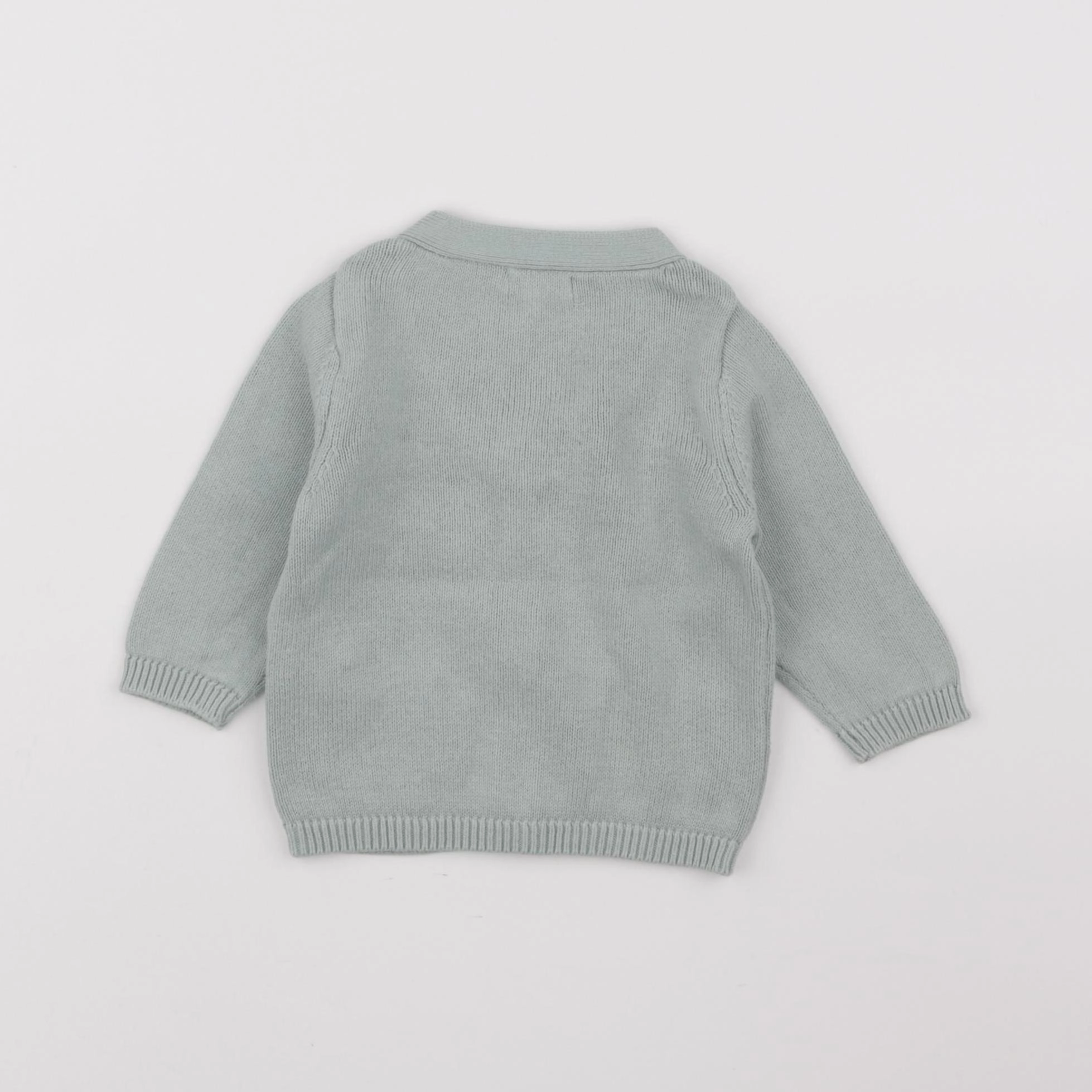 Vertbaudet - gilet vert - 6 mois