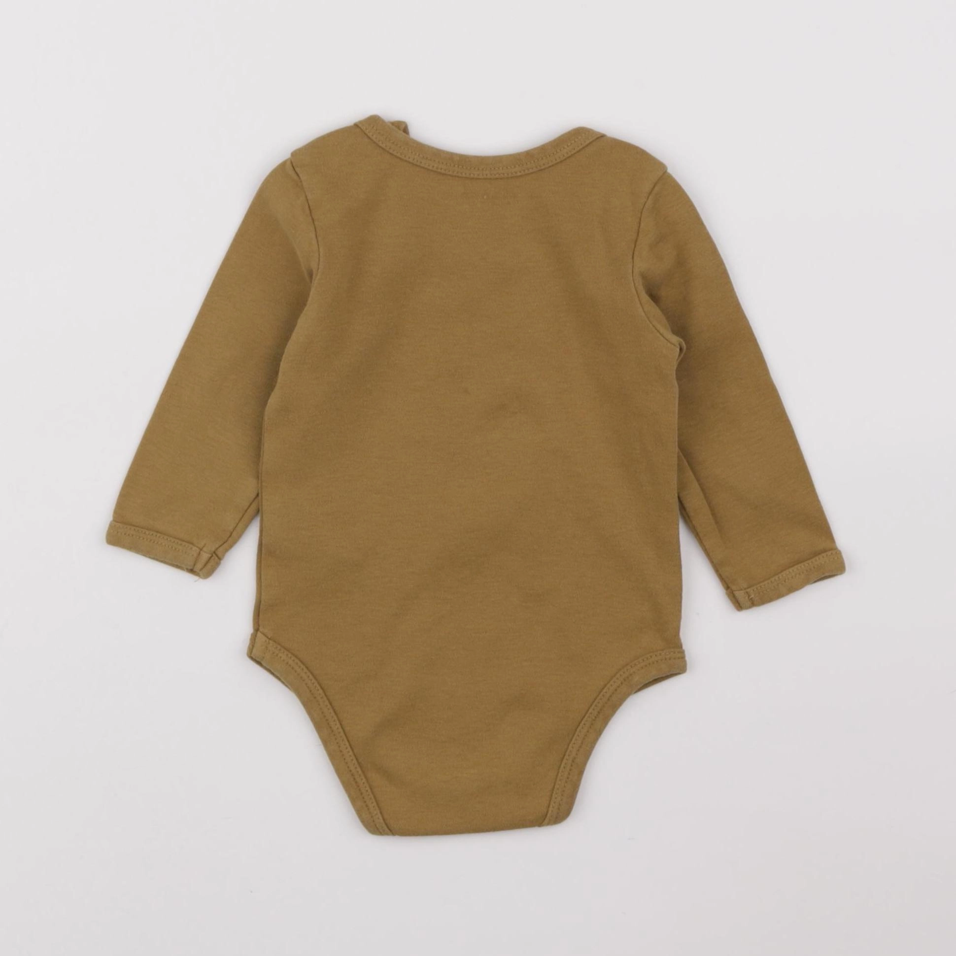 Vertbaudet - body marron - 9 mois