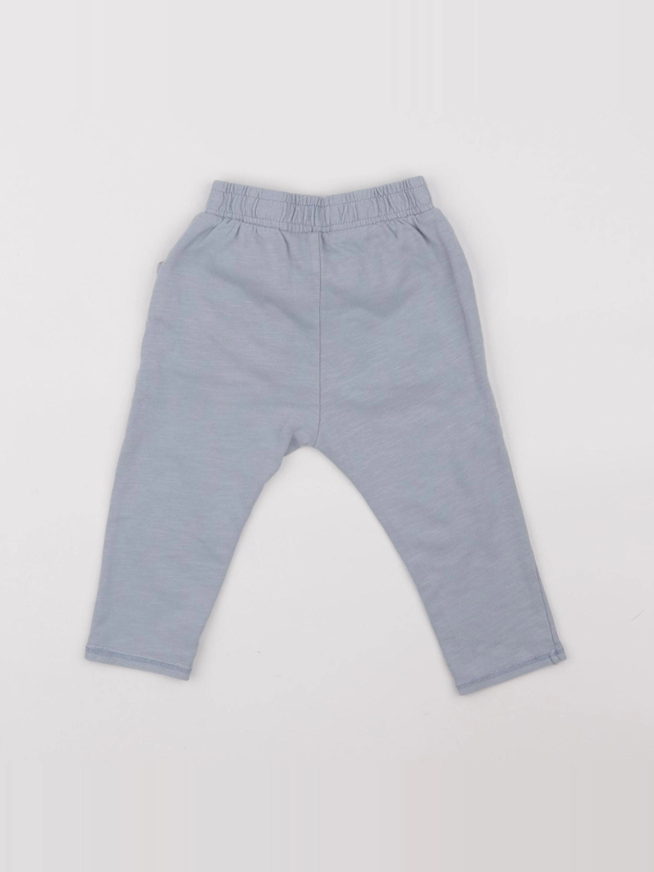 Vertbaudet - jogging bleu - 9 mois