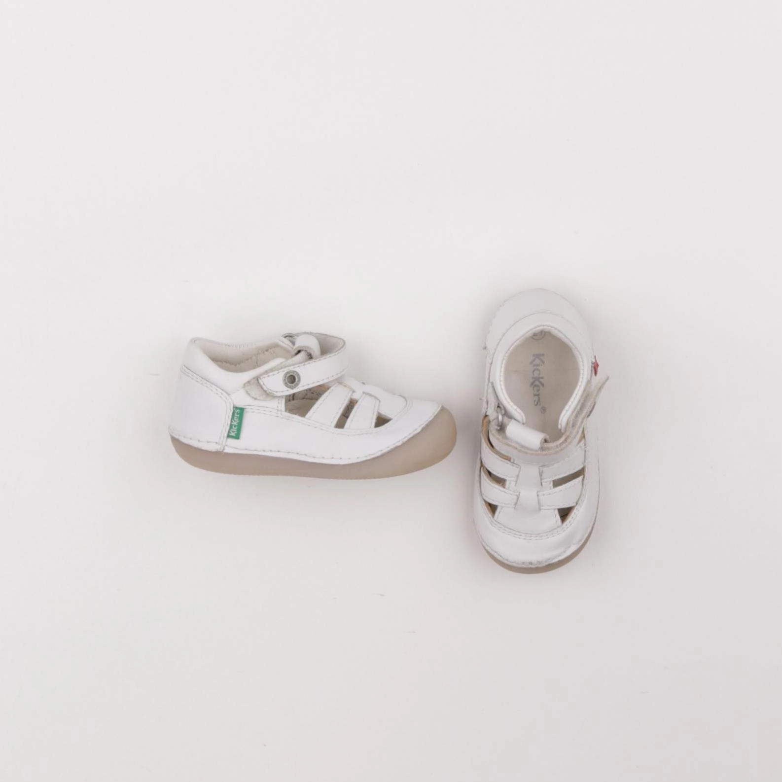 Kickers - sandales blanc - pointure 21