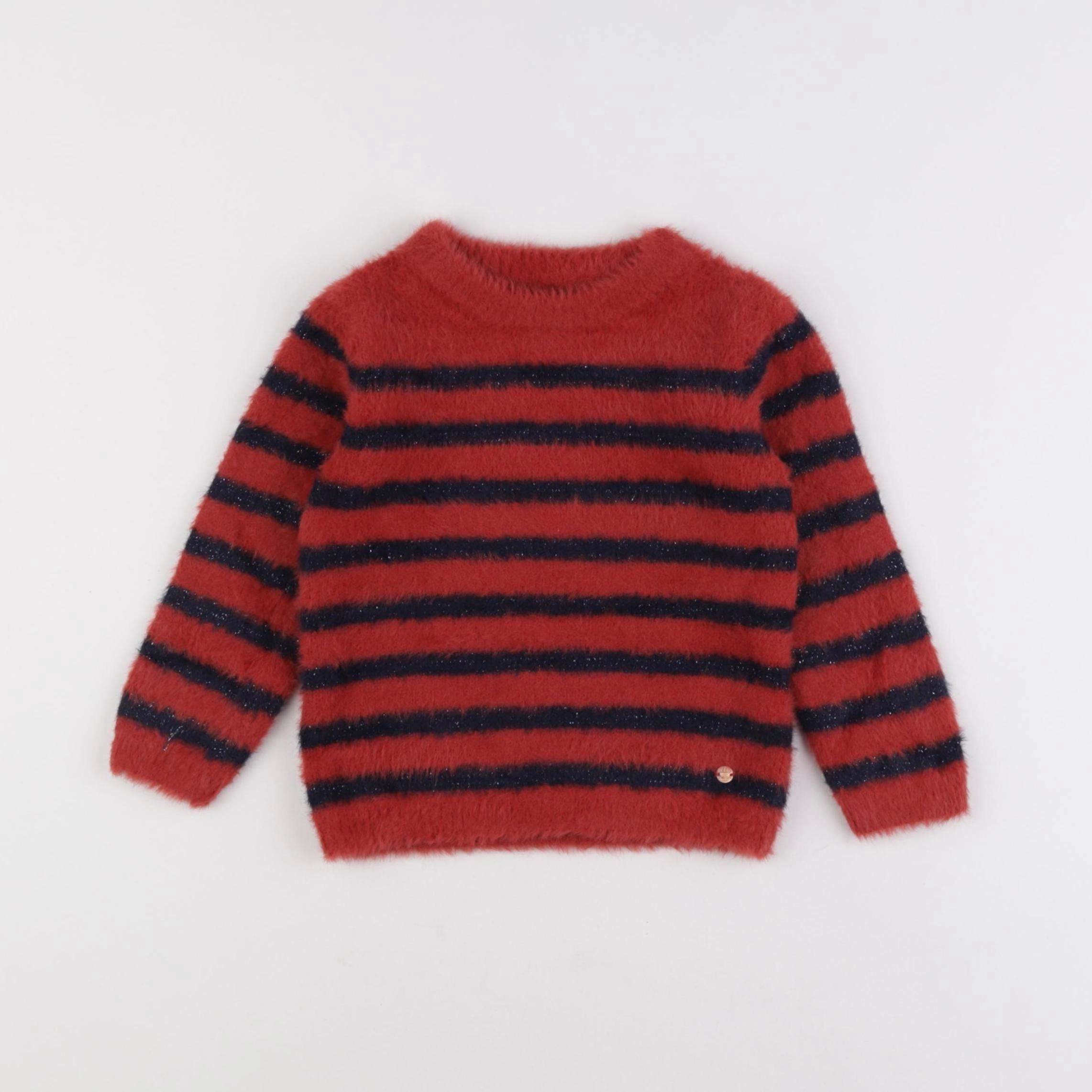 IKKS - pull rouge - 3 ans