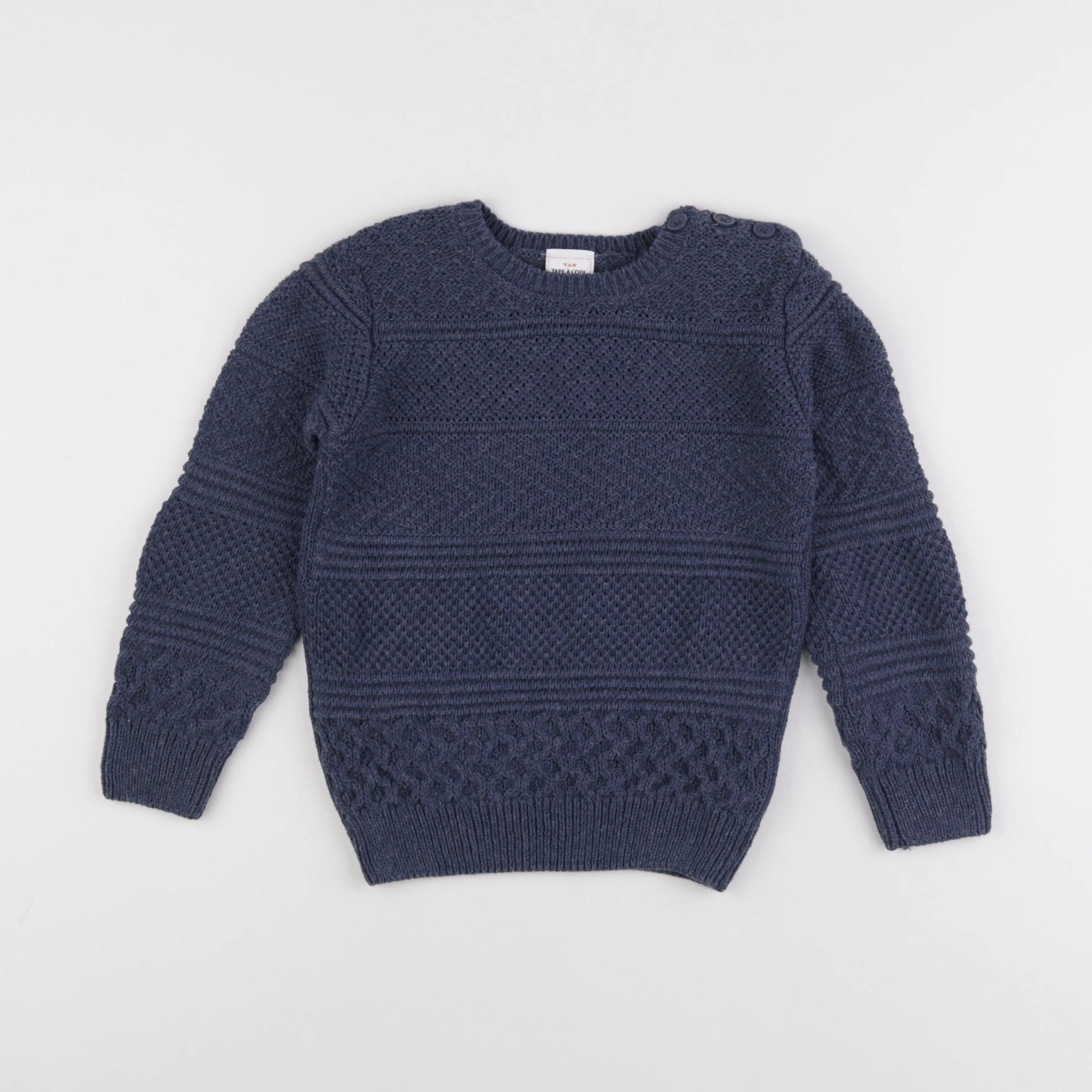Tape à l'oeil - pull bleu - 5 ans