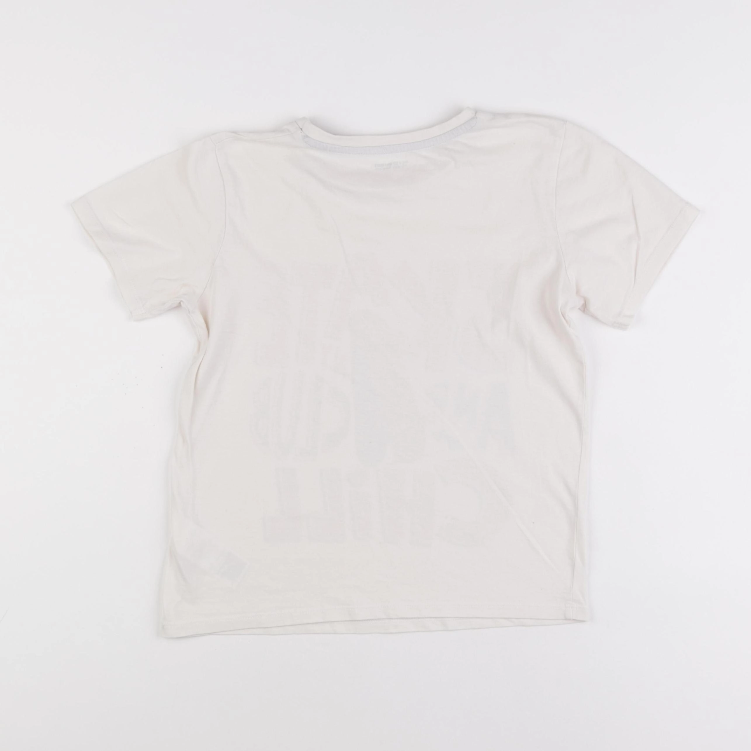 Vertbaudet - tee-shirt beige - 10 ans