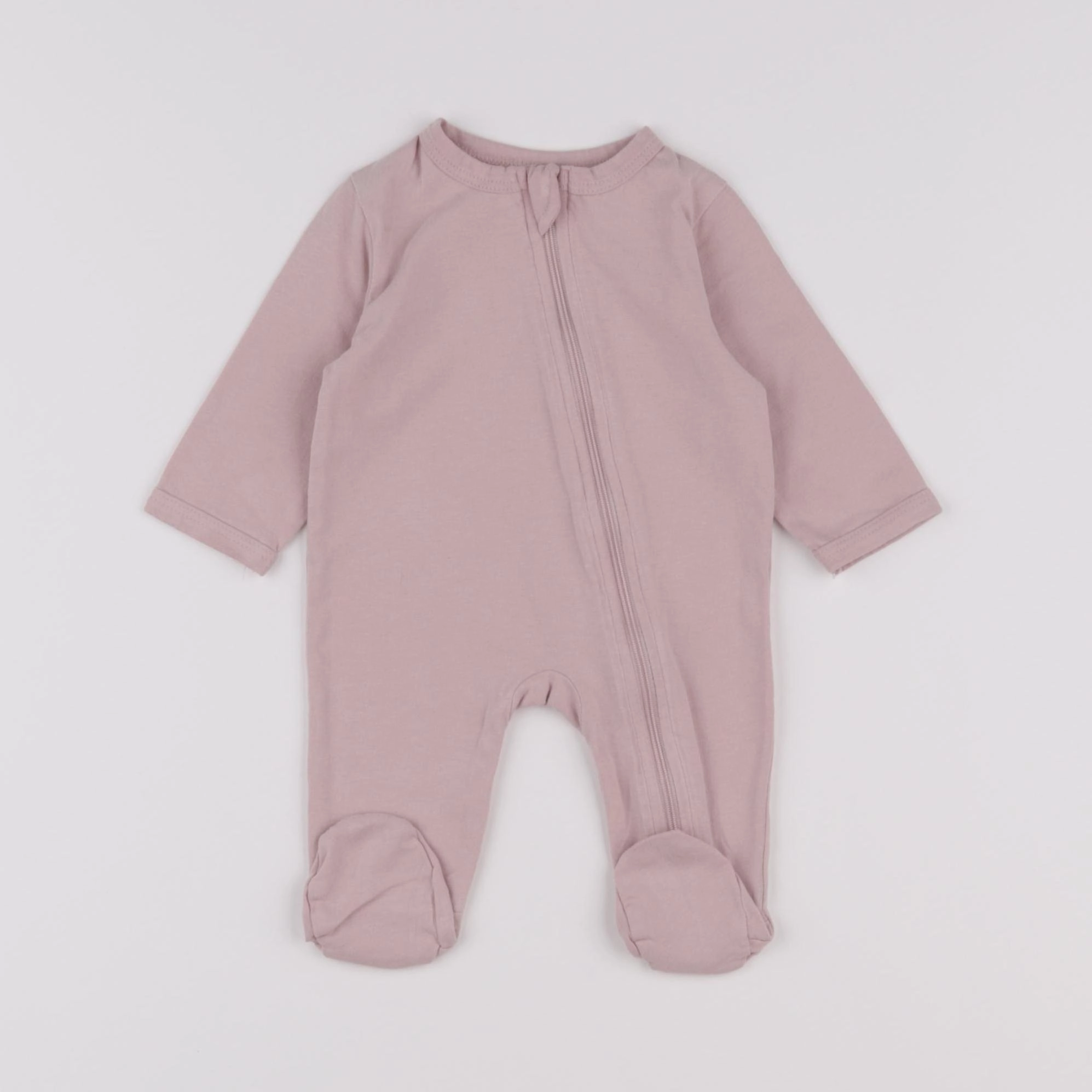 Vertbaudet - pyjama coton rose - 1 mois