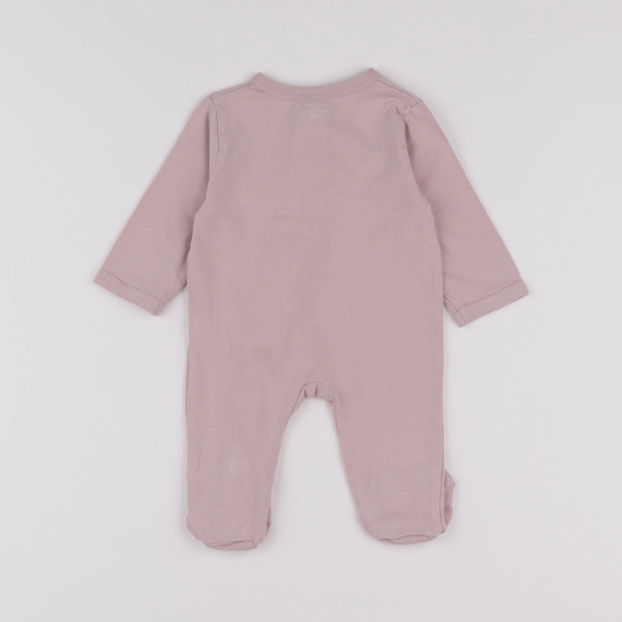 Vertbaudet - pyjama coton rose - 1 mois