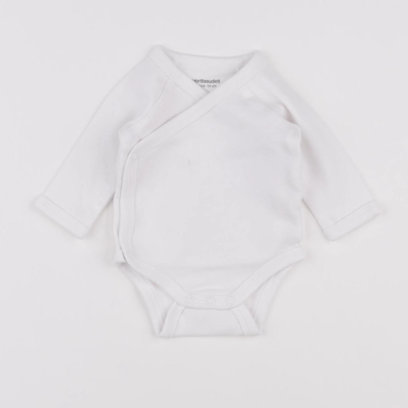 Vertbaudet - body blanc - 1 mois