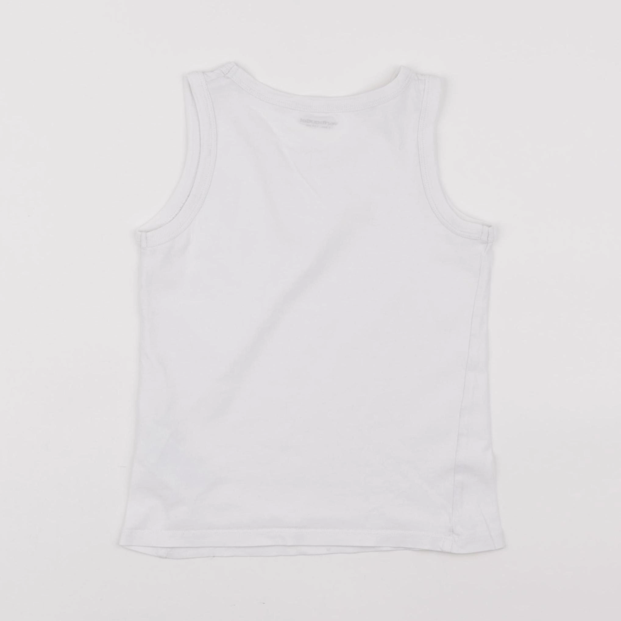 Vertbaudet - maillot de corps blanc - 5 ans