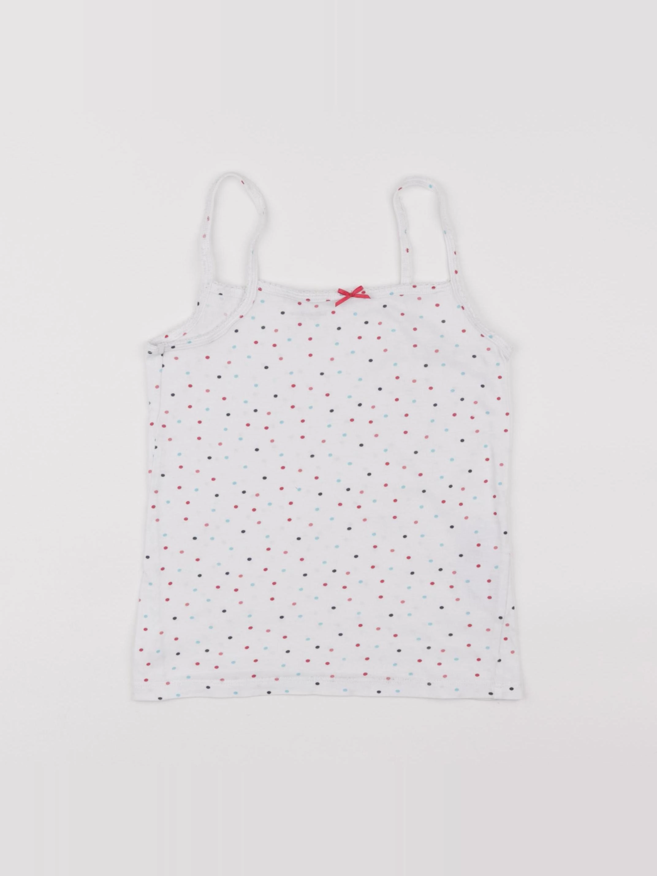 Vertbaudet - maillot de corps blanc, multicolore - 8 ans