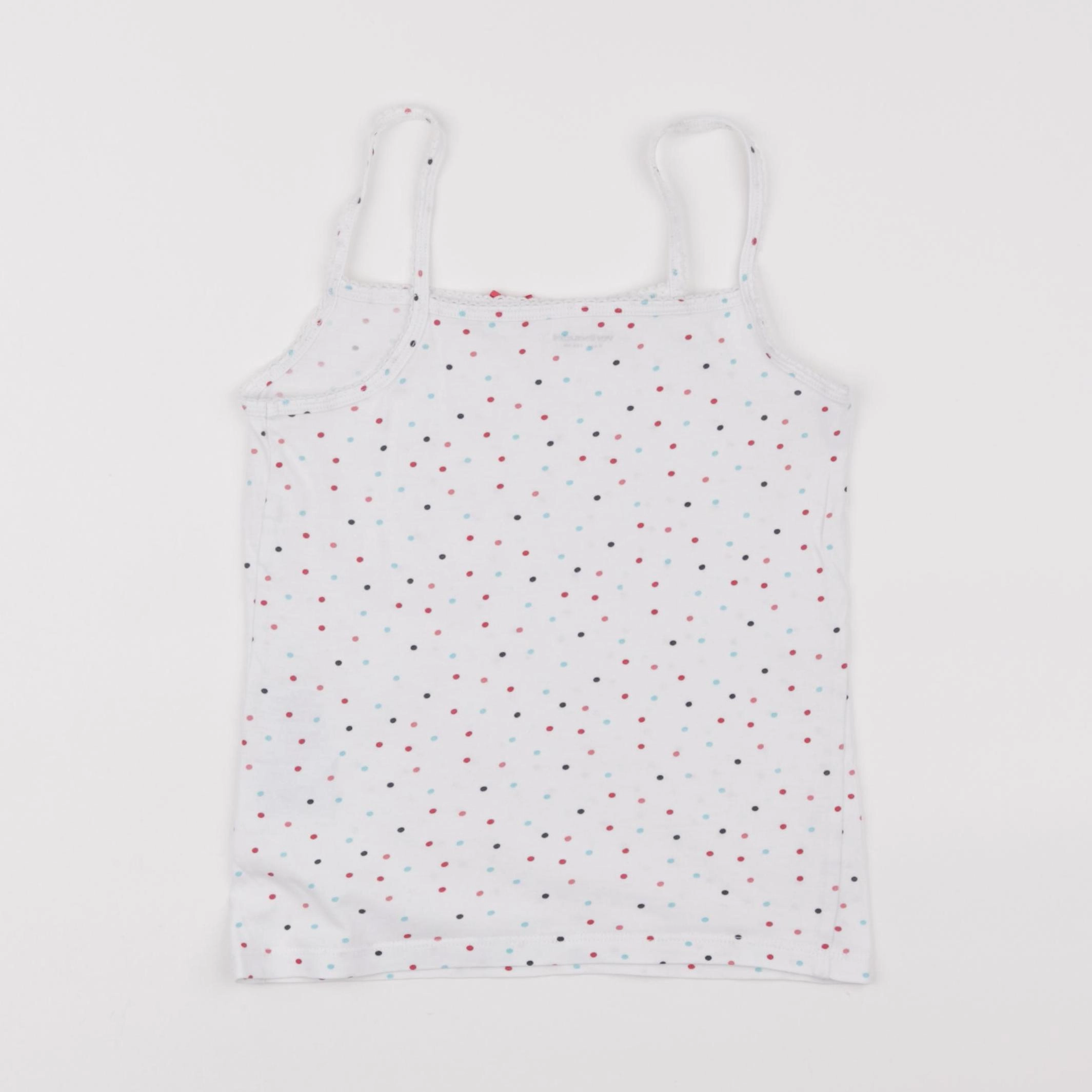 Vertbaudet - maillot de corps blanc, multicolore - 8 ans