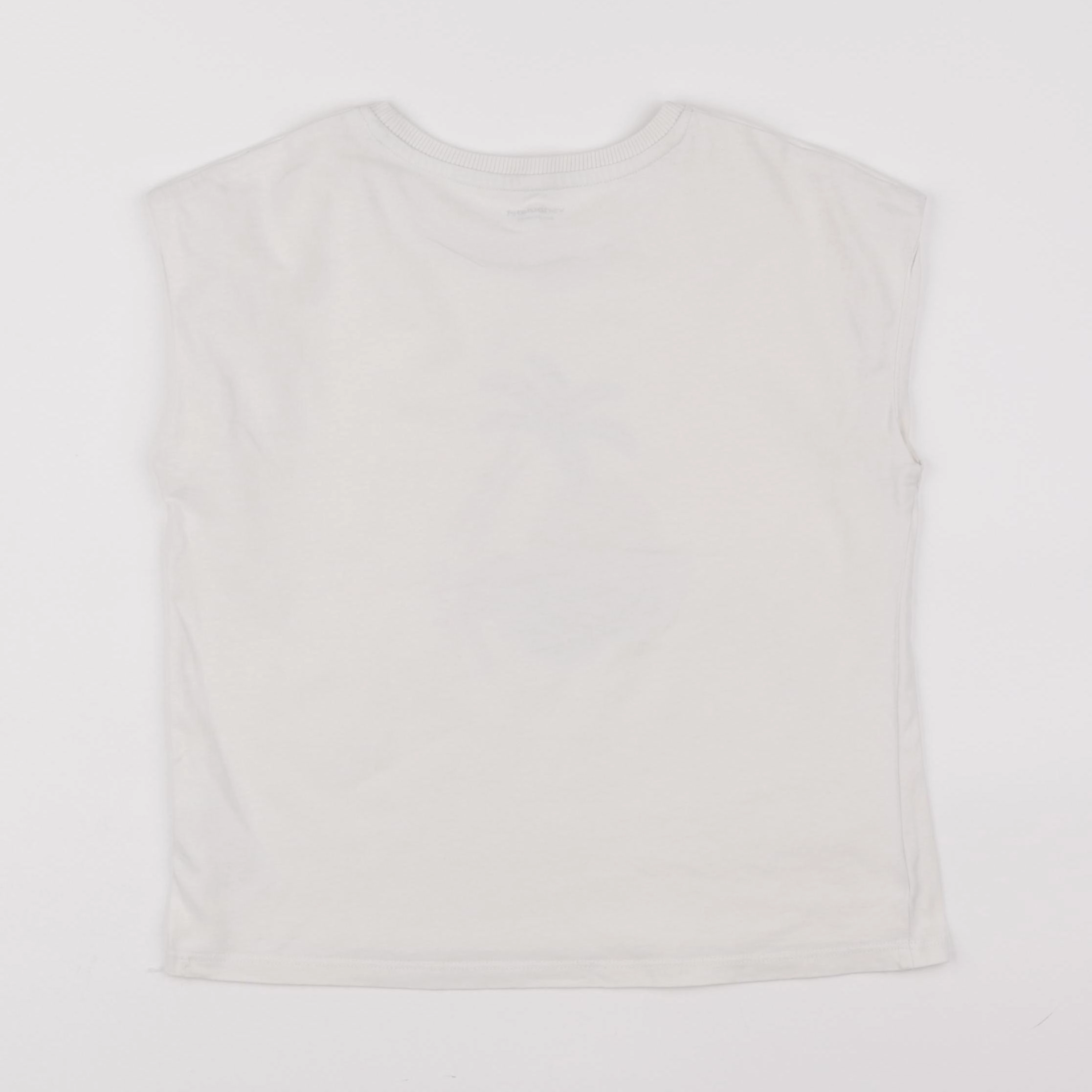 Vertbaudet - tee-shirt blanc - 8 ans