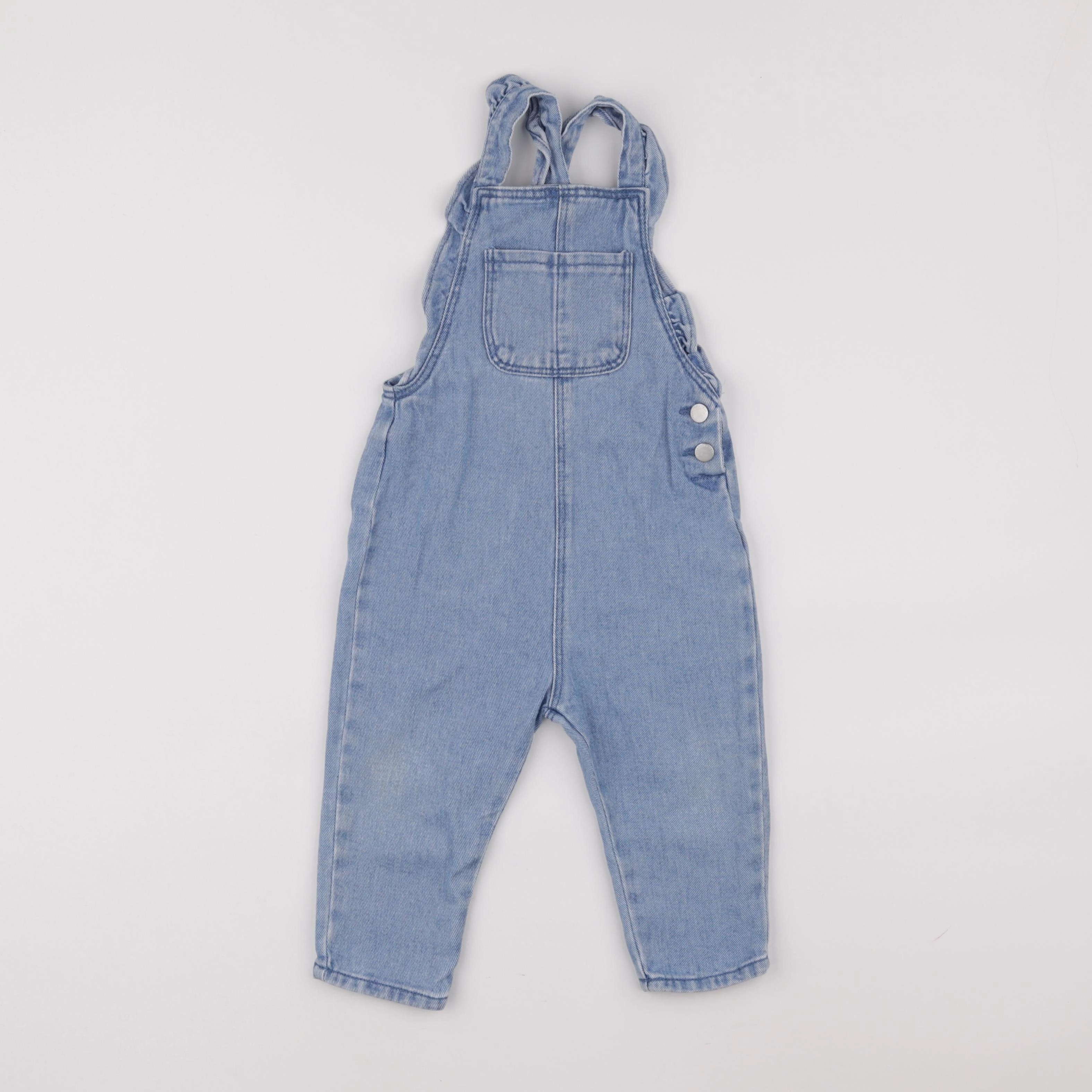 Zara - salopette bleu - 12/18 mois