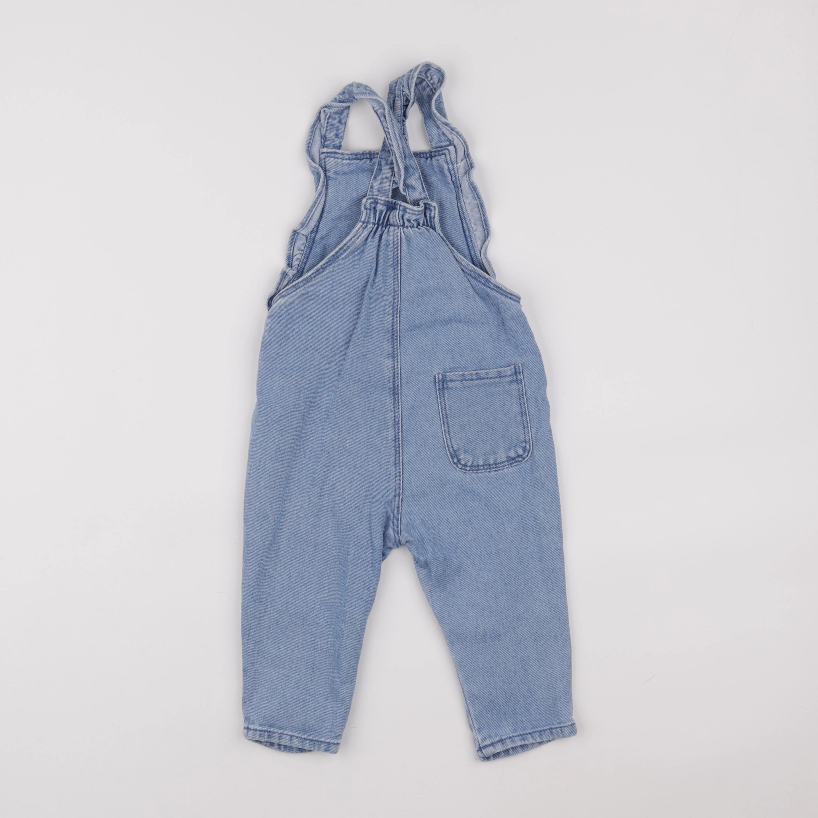 Zara - salopette bleu - 12/18 mois