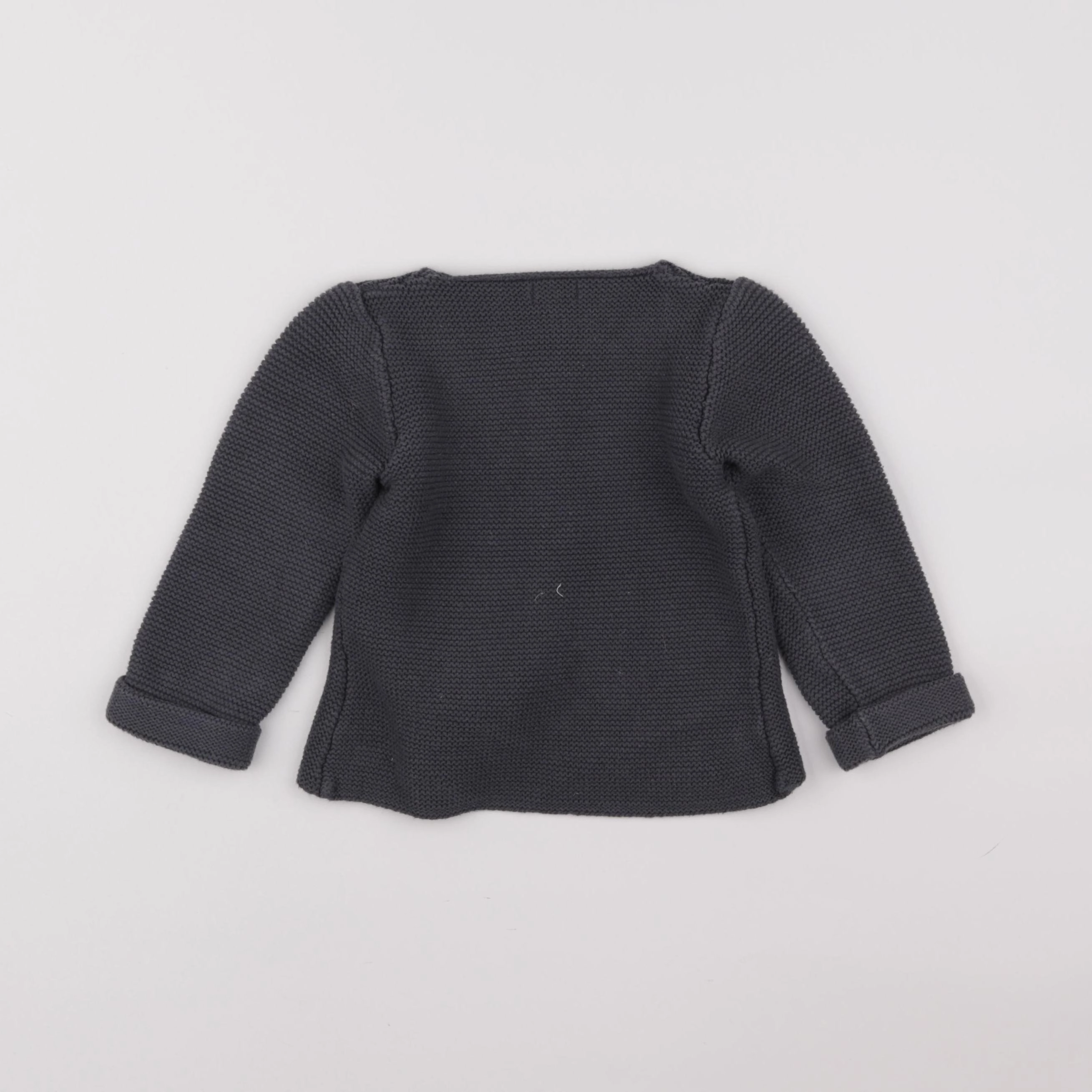 La Redoute - gilet gris - 2 ans