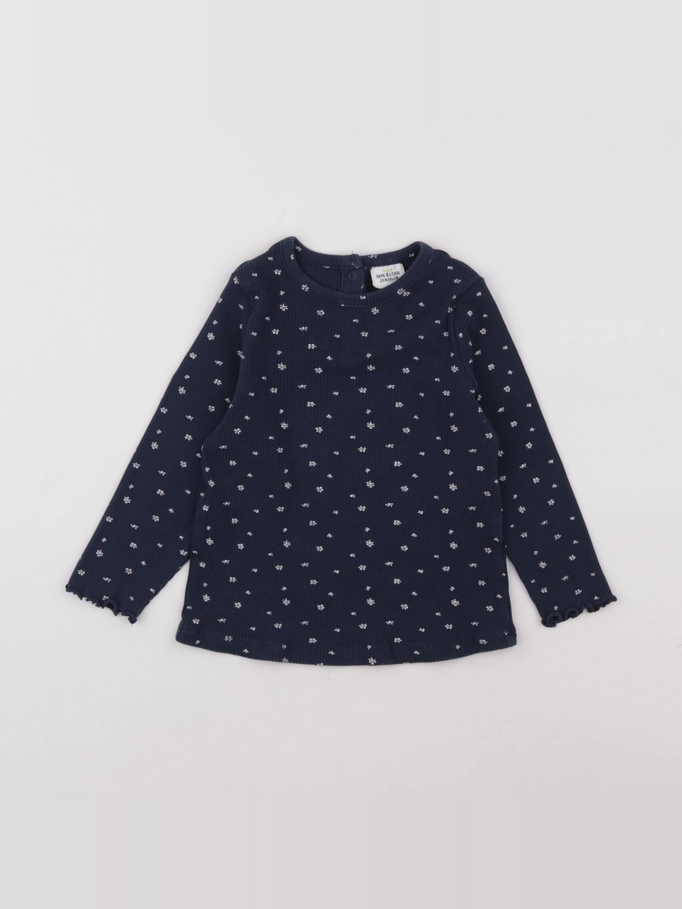 Tape à l'oeil - tee-shirt bleu - 24 mois
