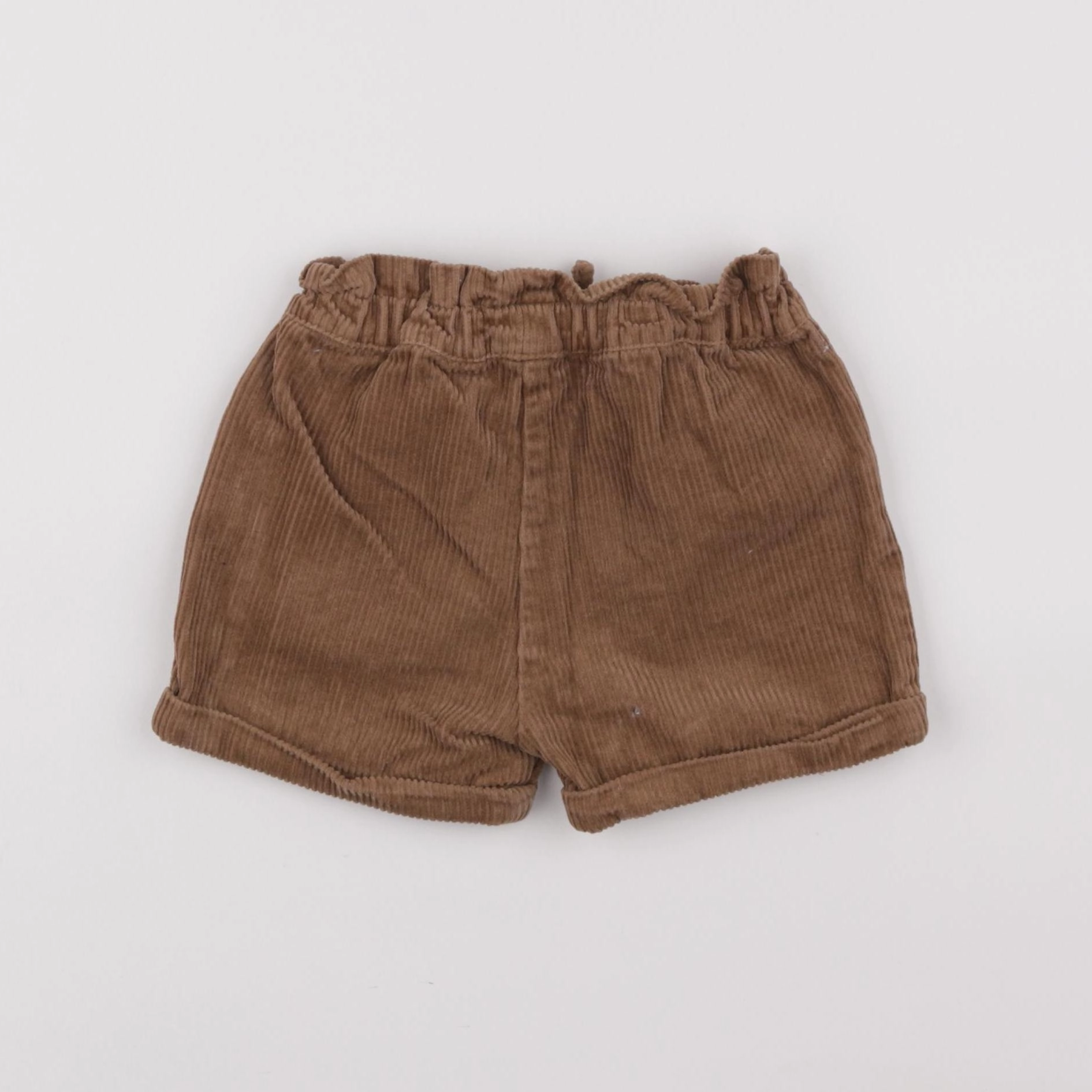 Vertbaudet - short marron - 24 mois