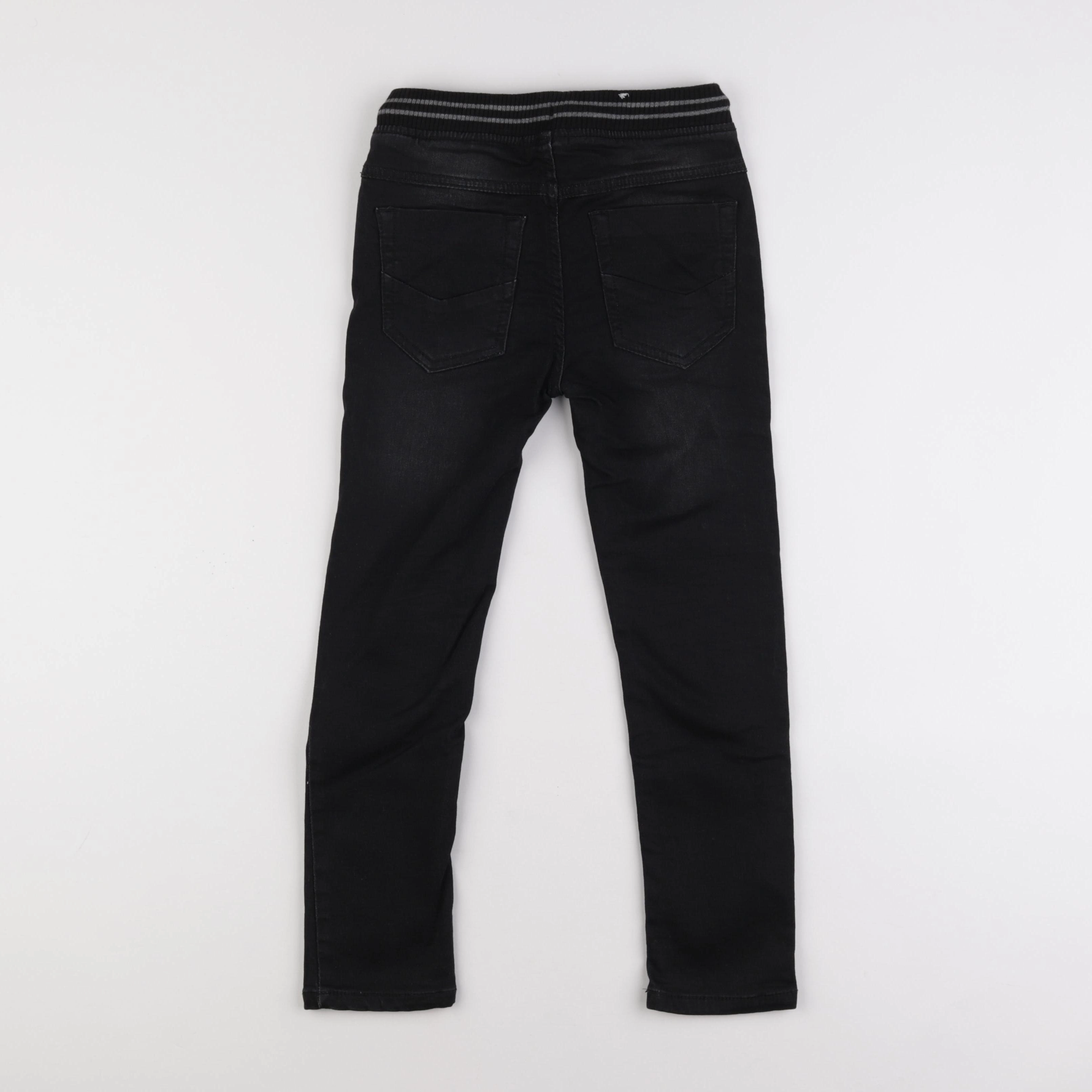 Vertbaudet - jean noir - 8 ans