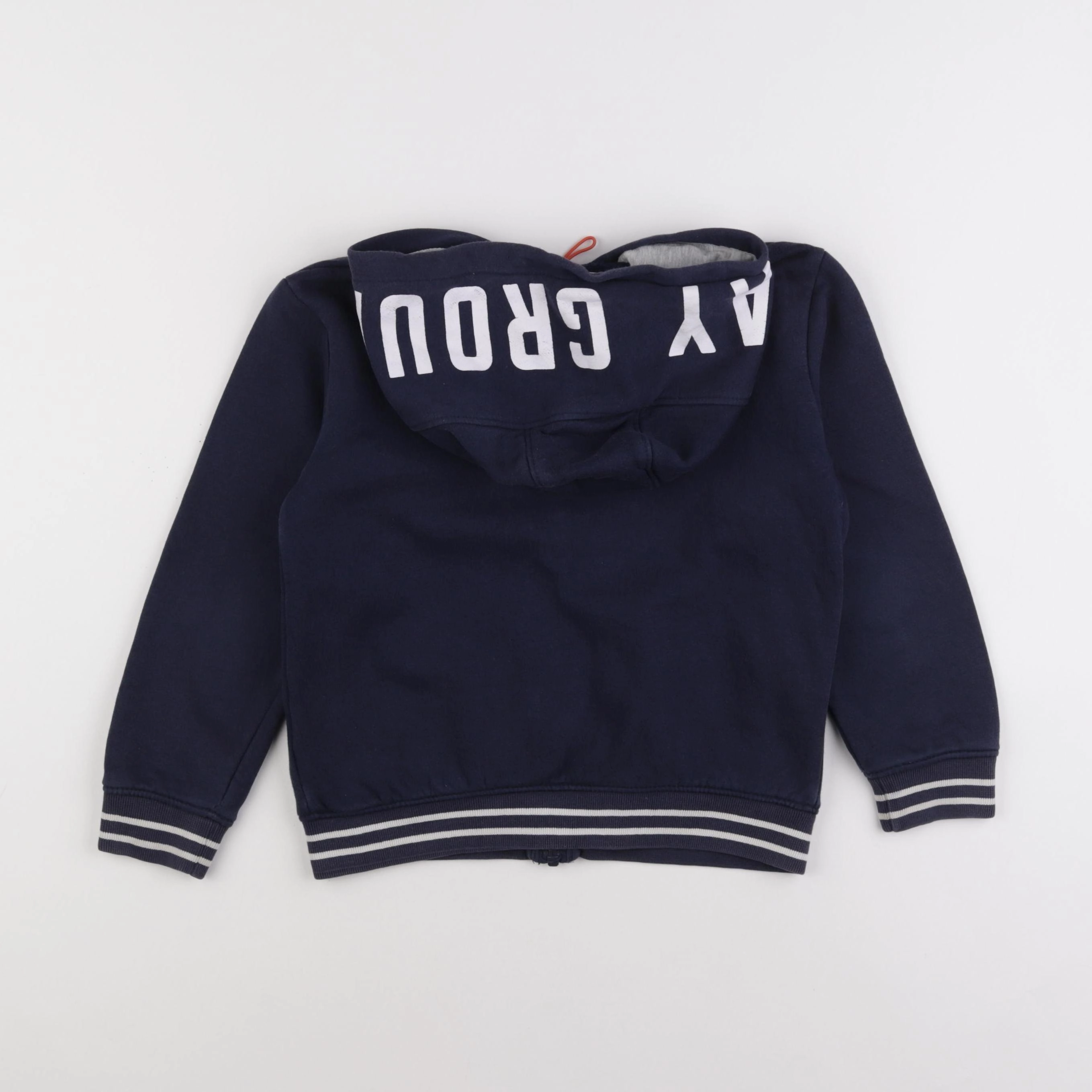 Vertbaudet - sweat bleu - 8 ans
