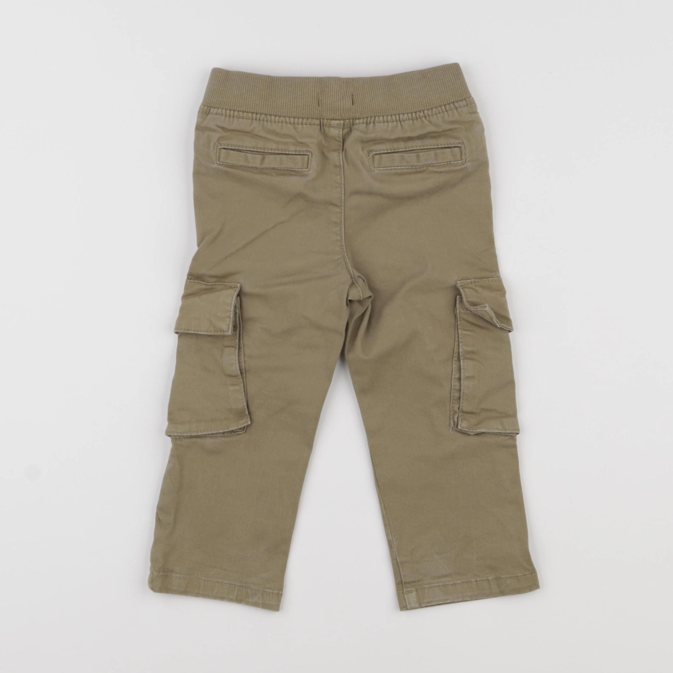 Vertbaudet - pantalon vert - 2 ans
