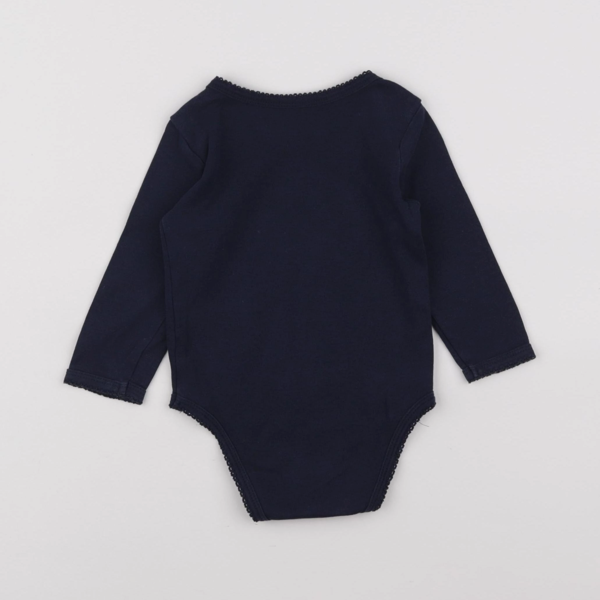 Vertbaudet - body bleu - 9 mois