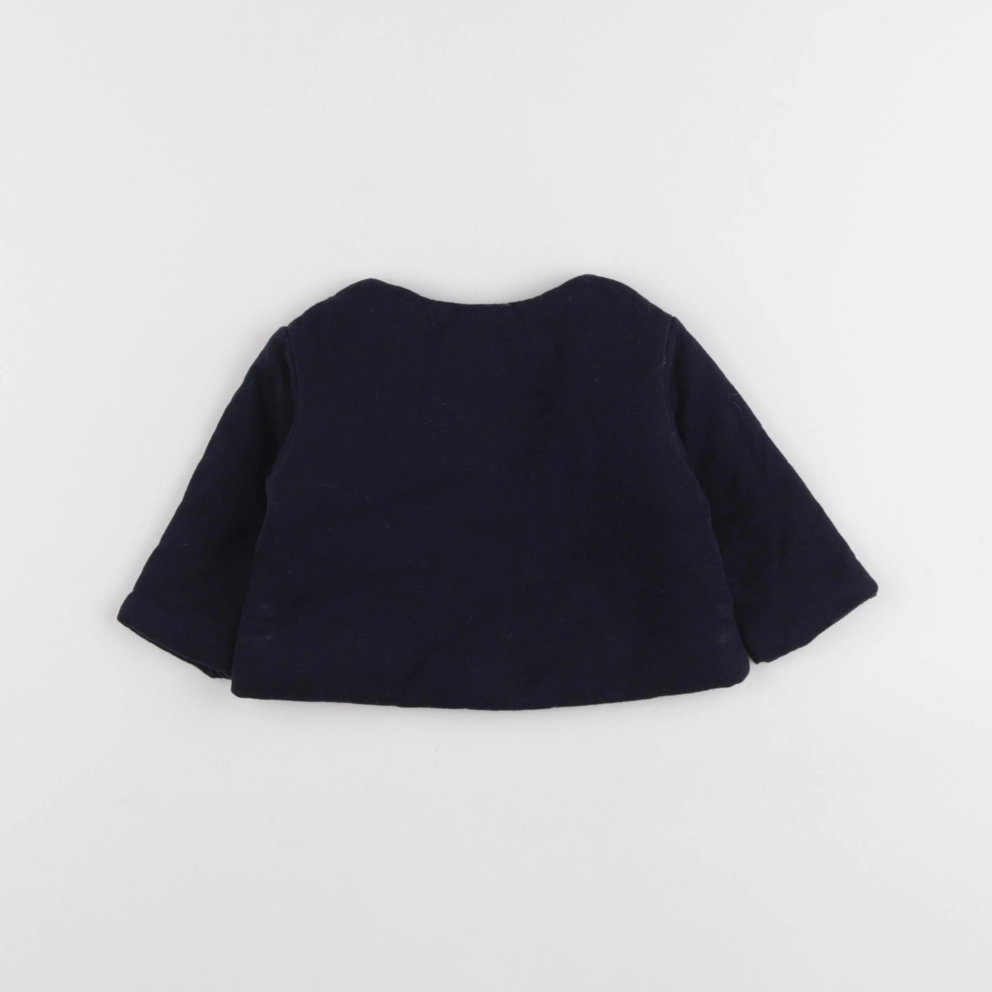 Jacadi - veste bleu - 6 mois