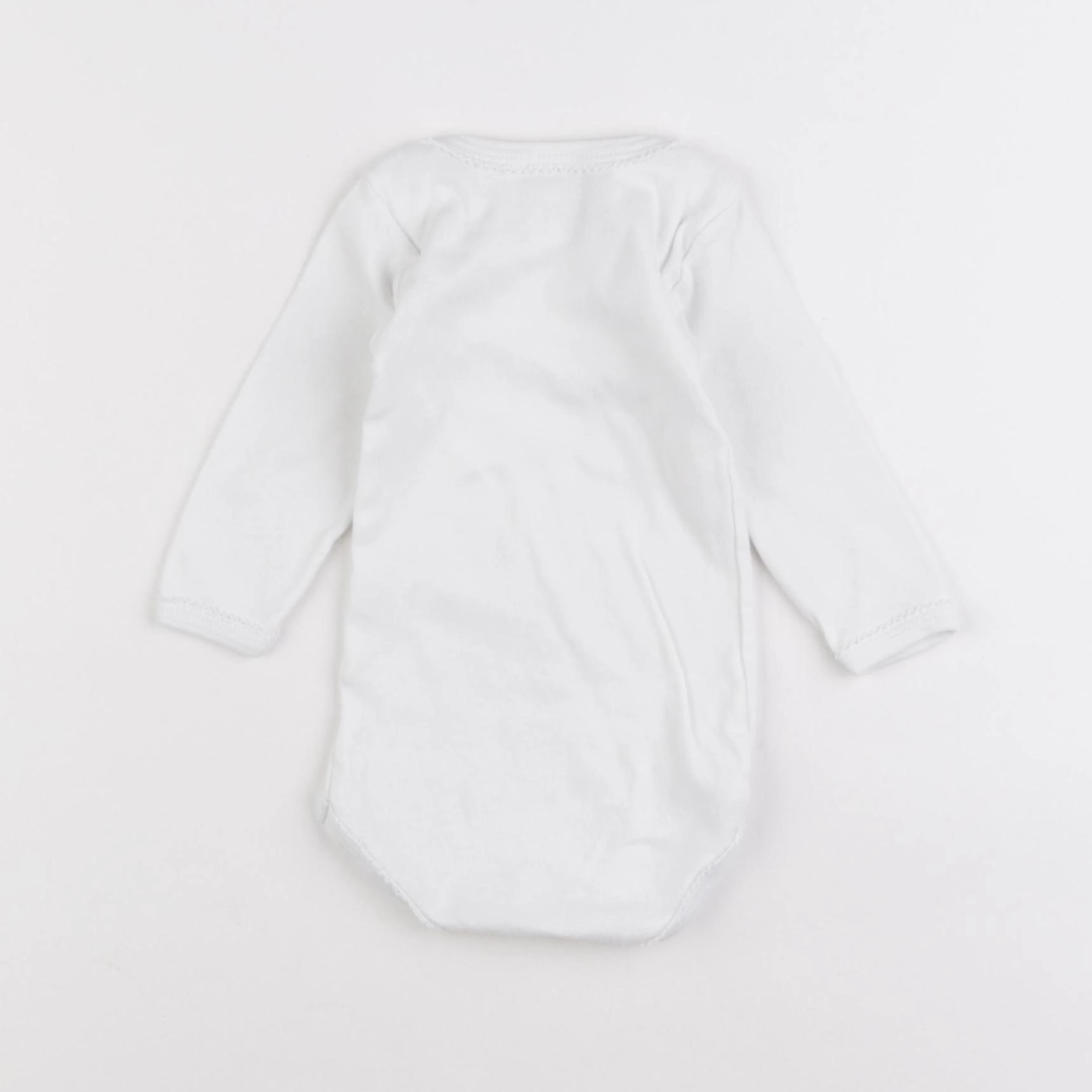 Petit Bateau - body blanc - 6 mois