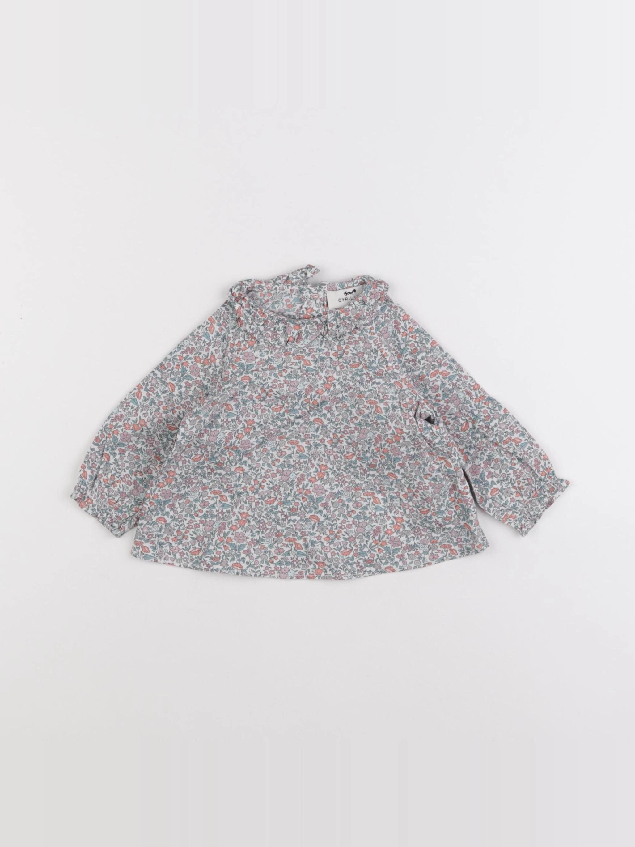 Cyrillus - blouse multicolore - 3 mois