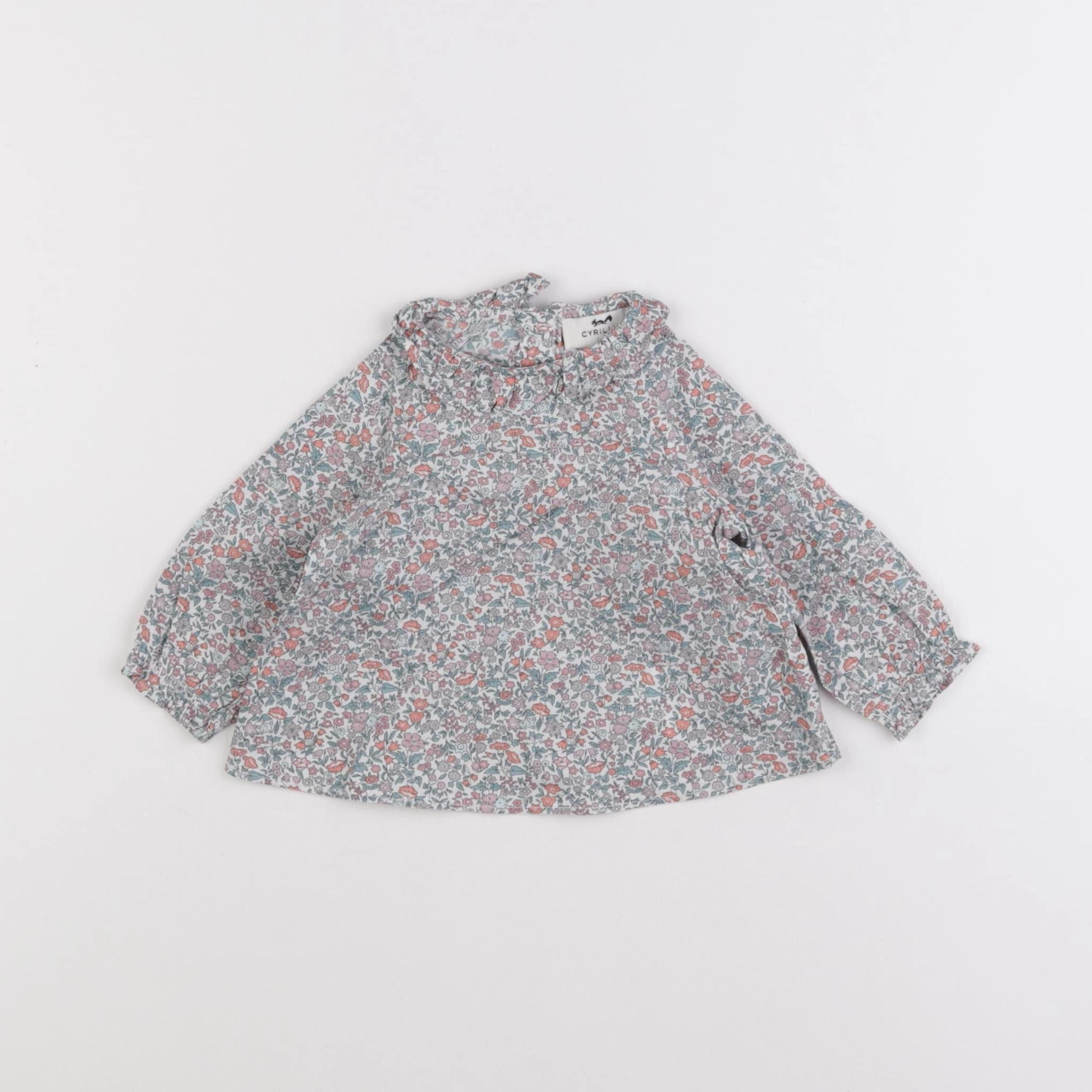 Cyrillus - blouse multicolore - 3 mois