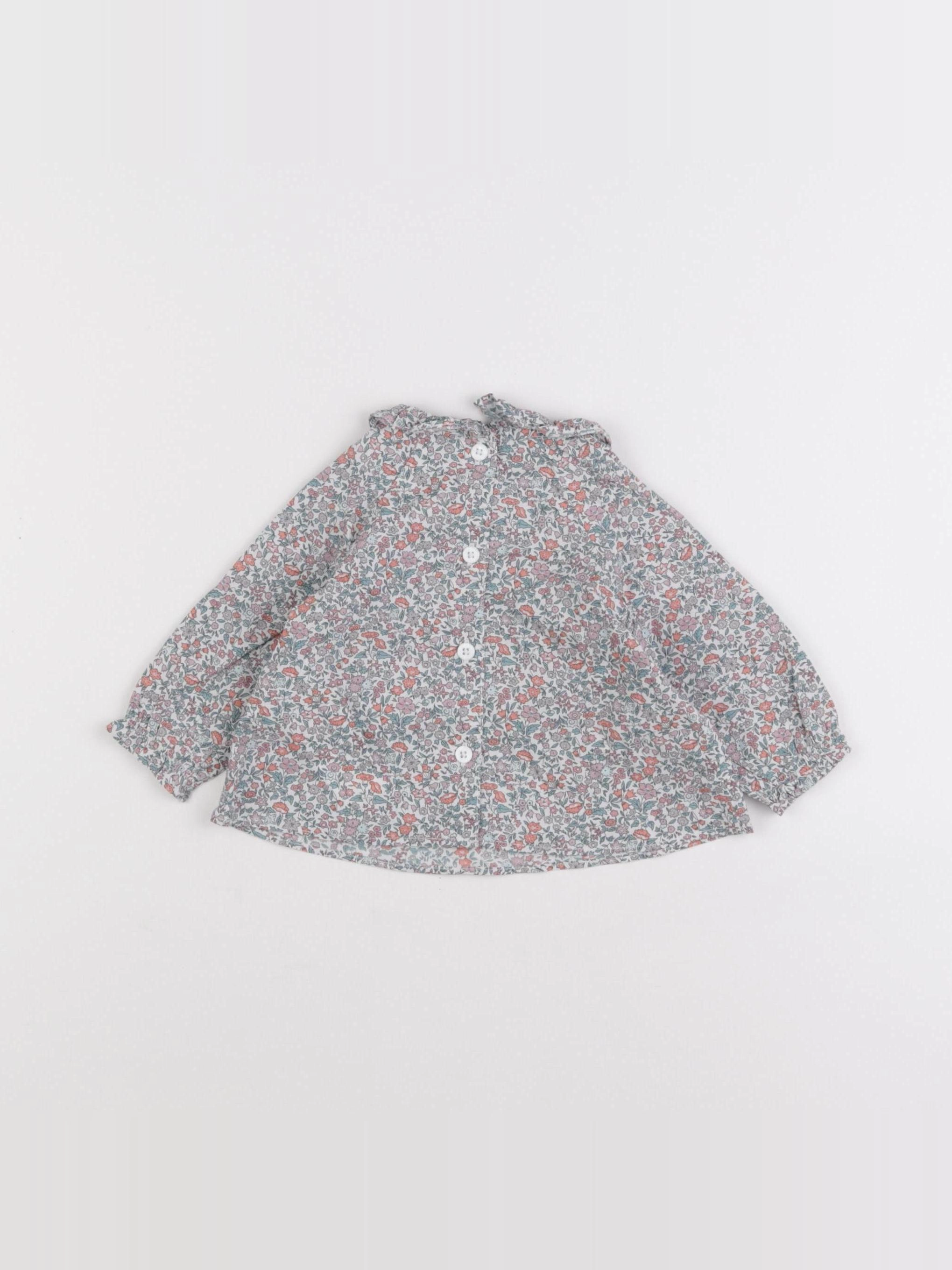 Cyrillus - blouse multicolore - 3 mois