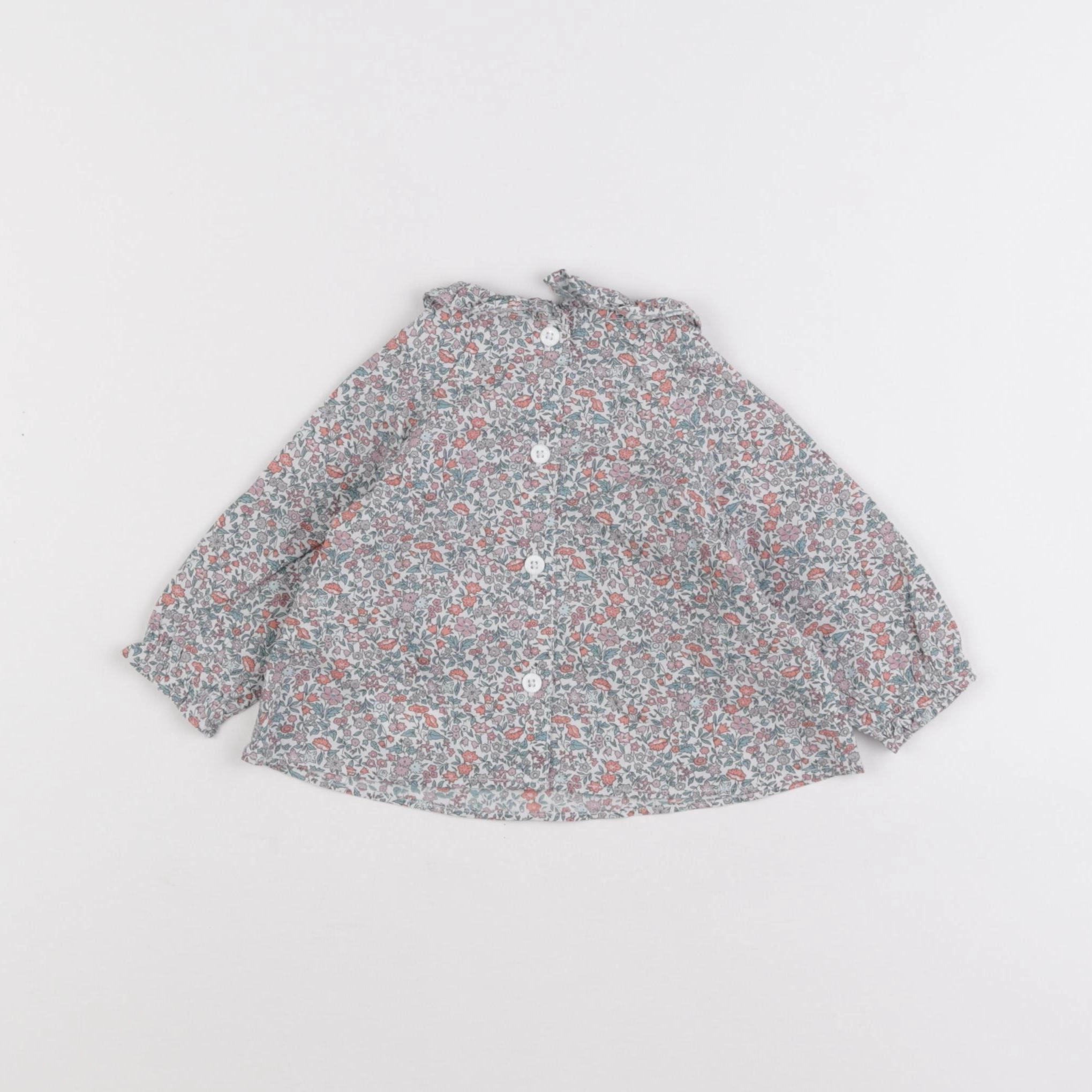 Cyrillus - blouse multicolore - 3 mois