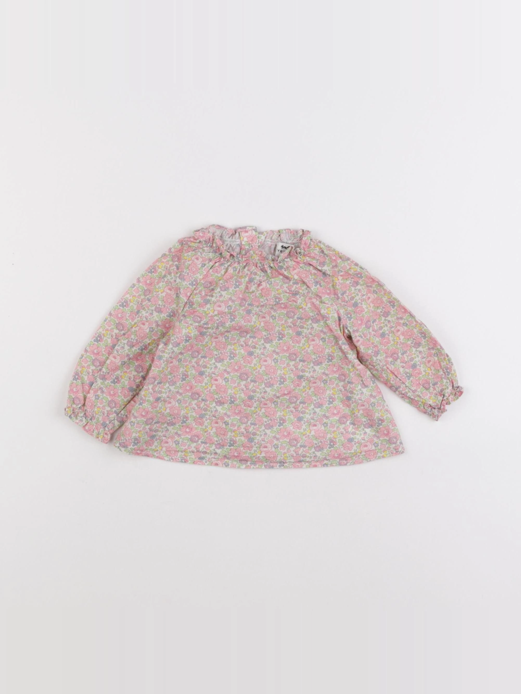 Cyrillus - blouse multicolore - 3 mois