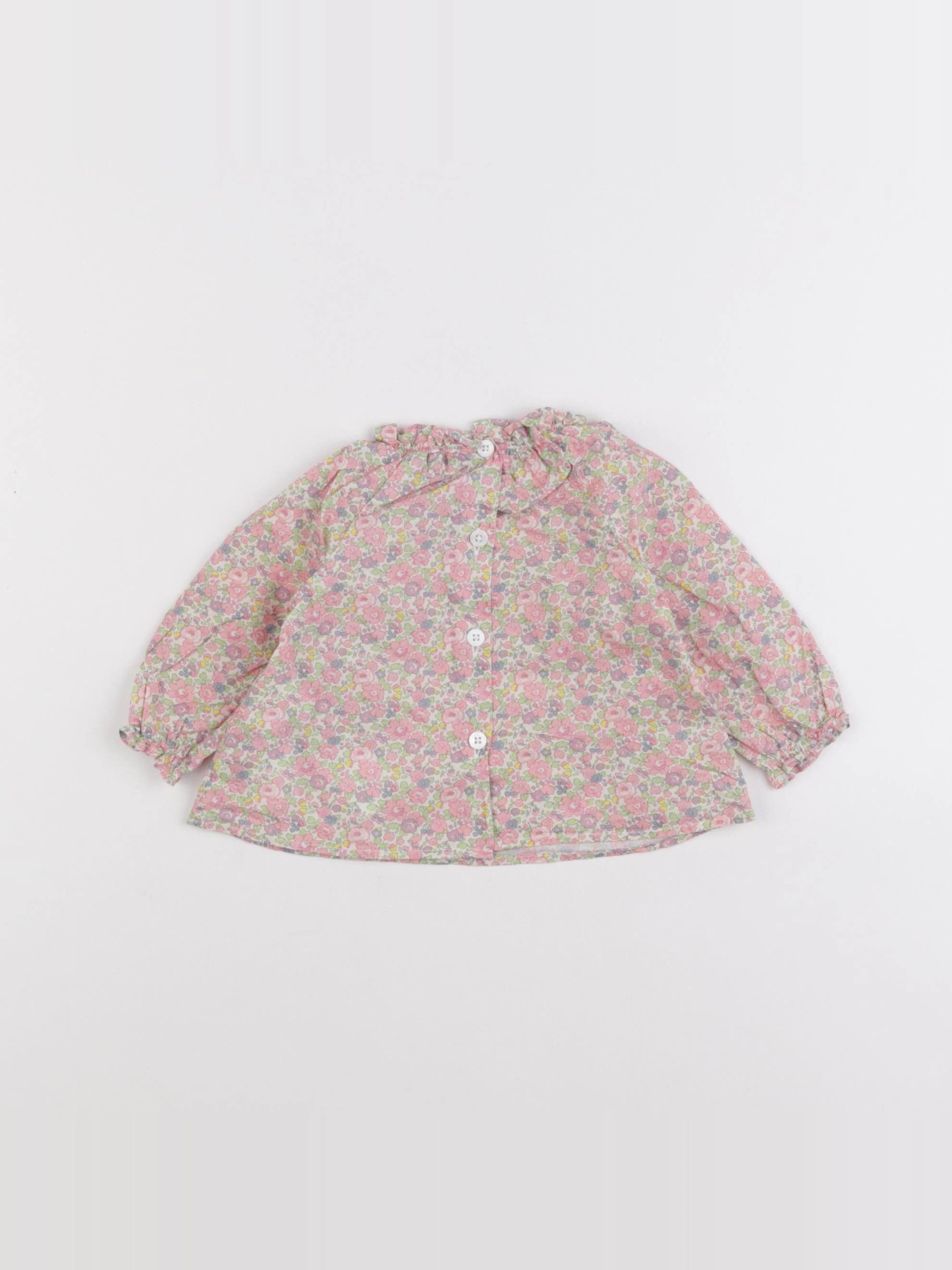 Cyrillus - blouse multicolore - 3 mois