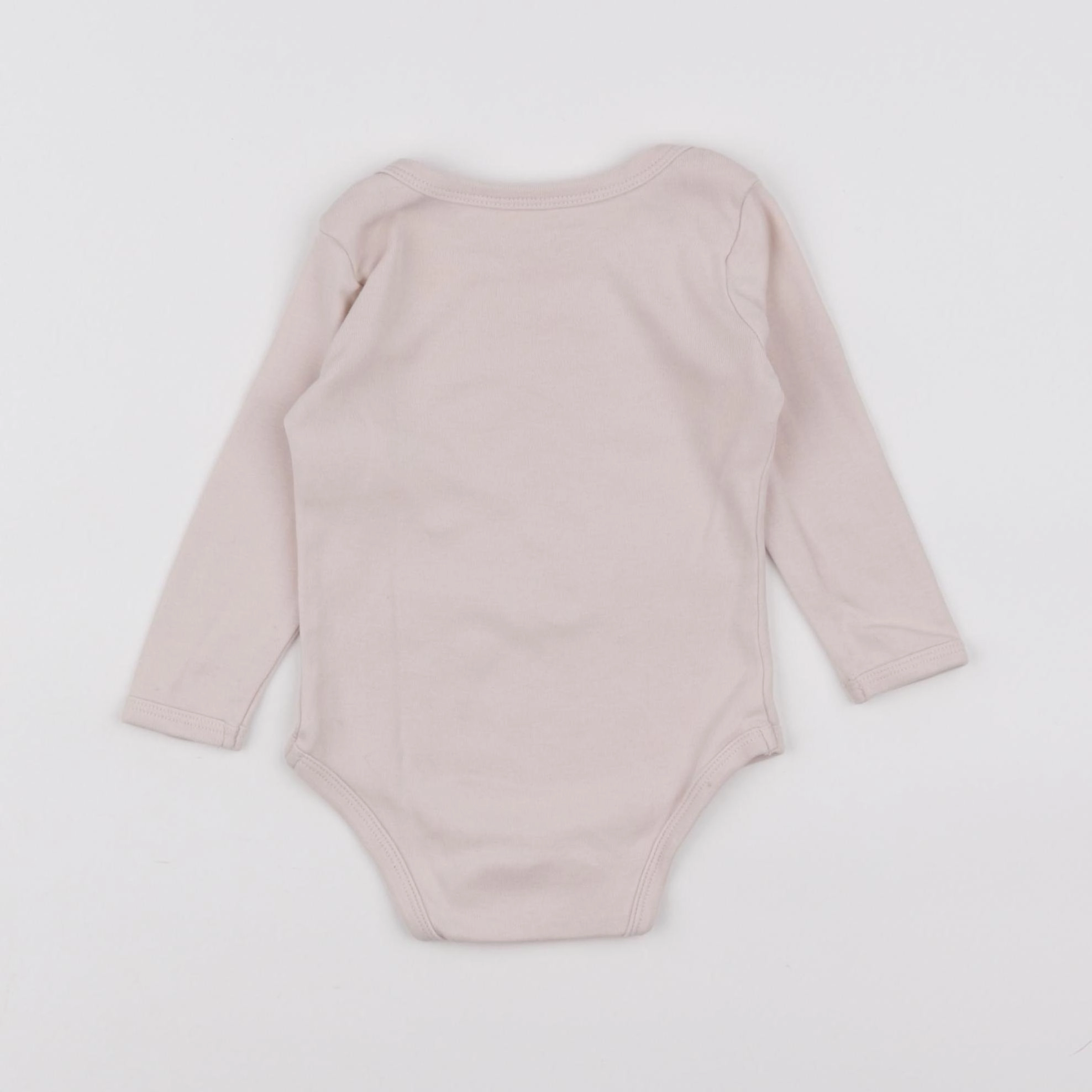 Vertbaudet - body beige - 9 mois