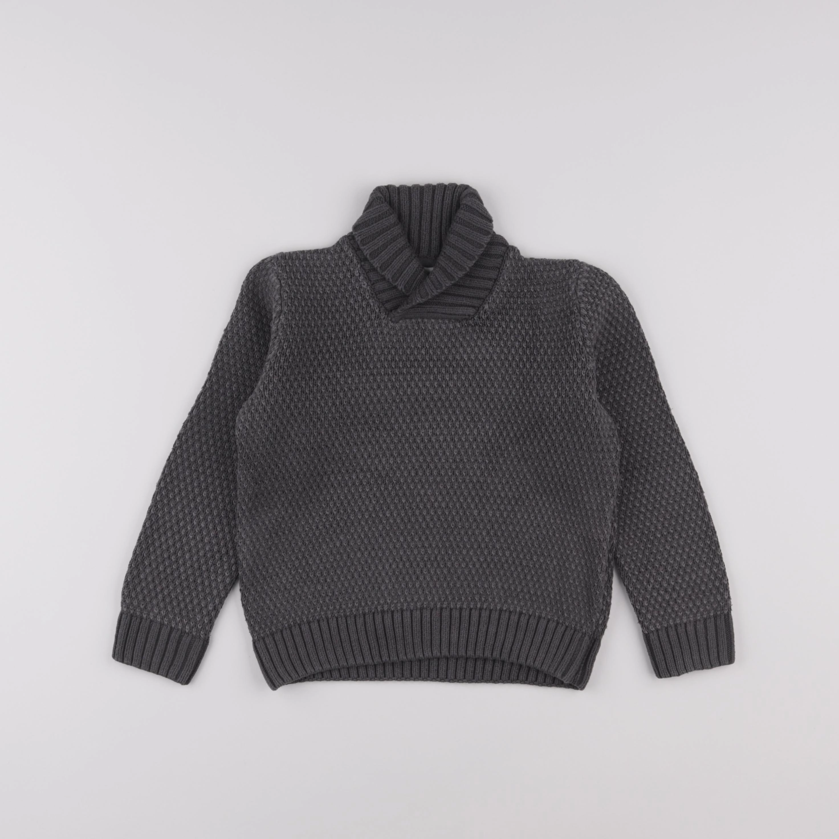 Vertbaudet - pull gris - 5 ans