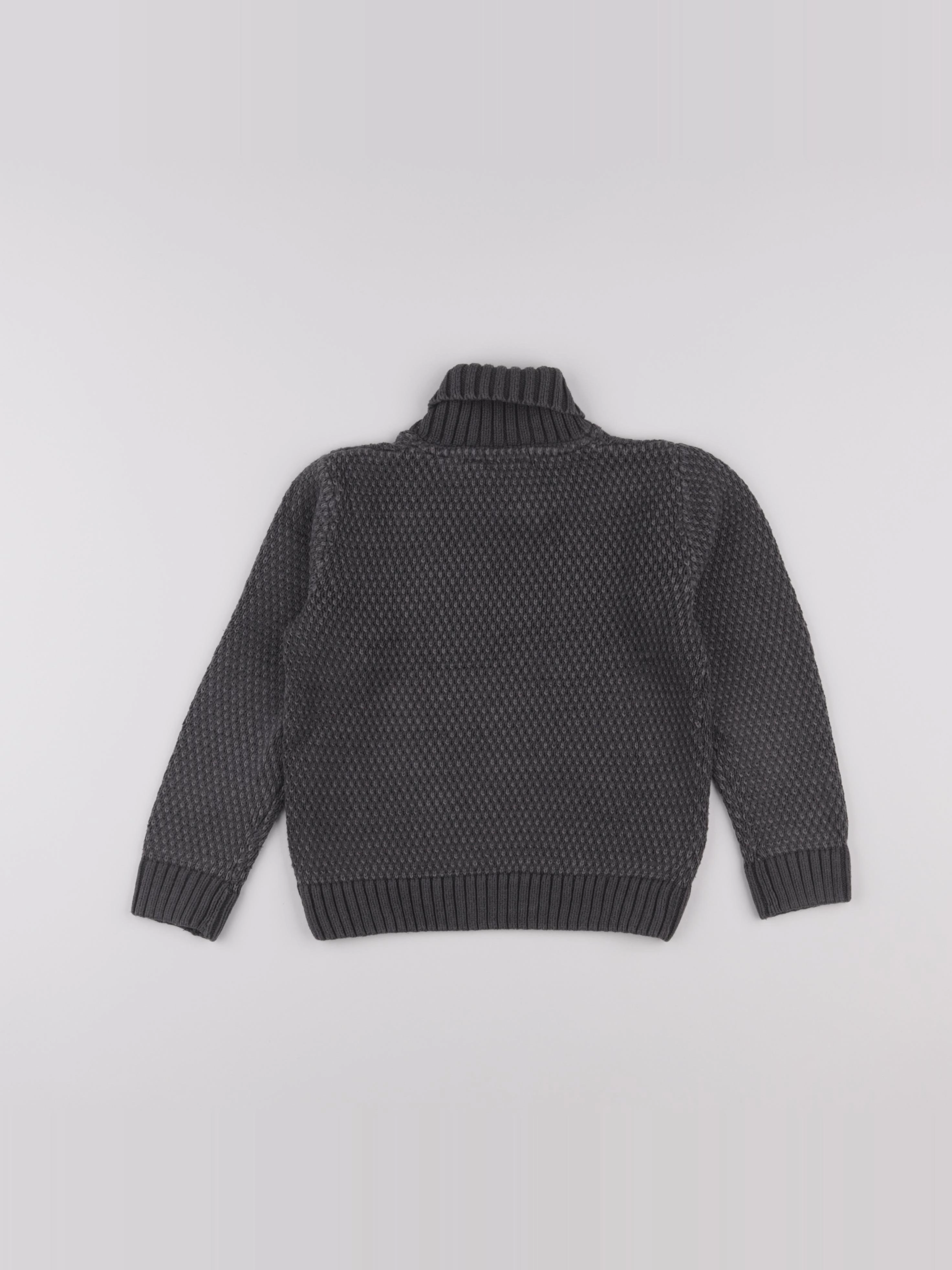 Vertbaudet - pull gris - 5 ans